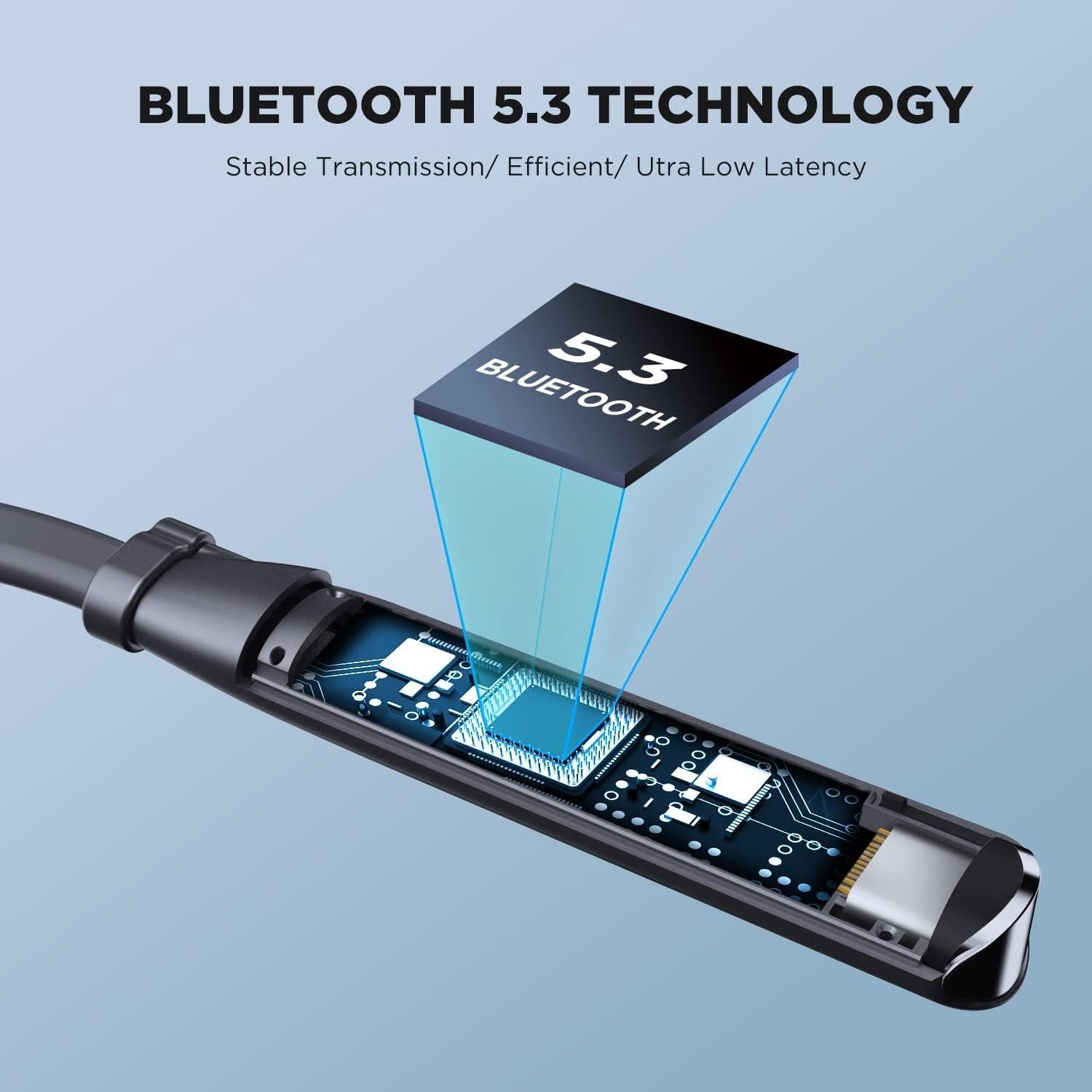 Auriculares Bluetooth HTC Neckband HS01 - 16H, IPX5, 10mm