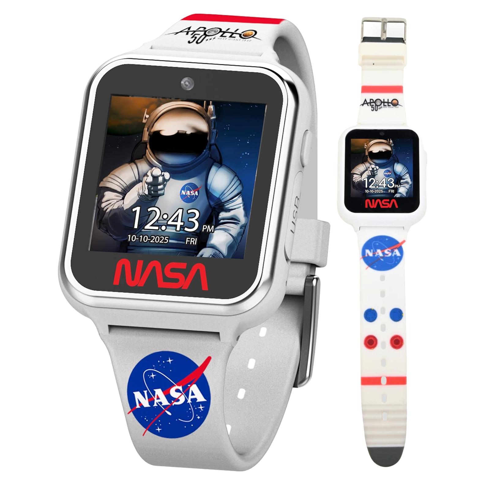 Reloj Inteligente NASA para Niños con Cámara y Juegos