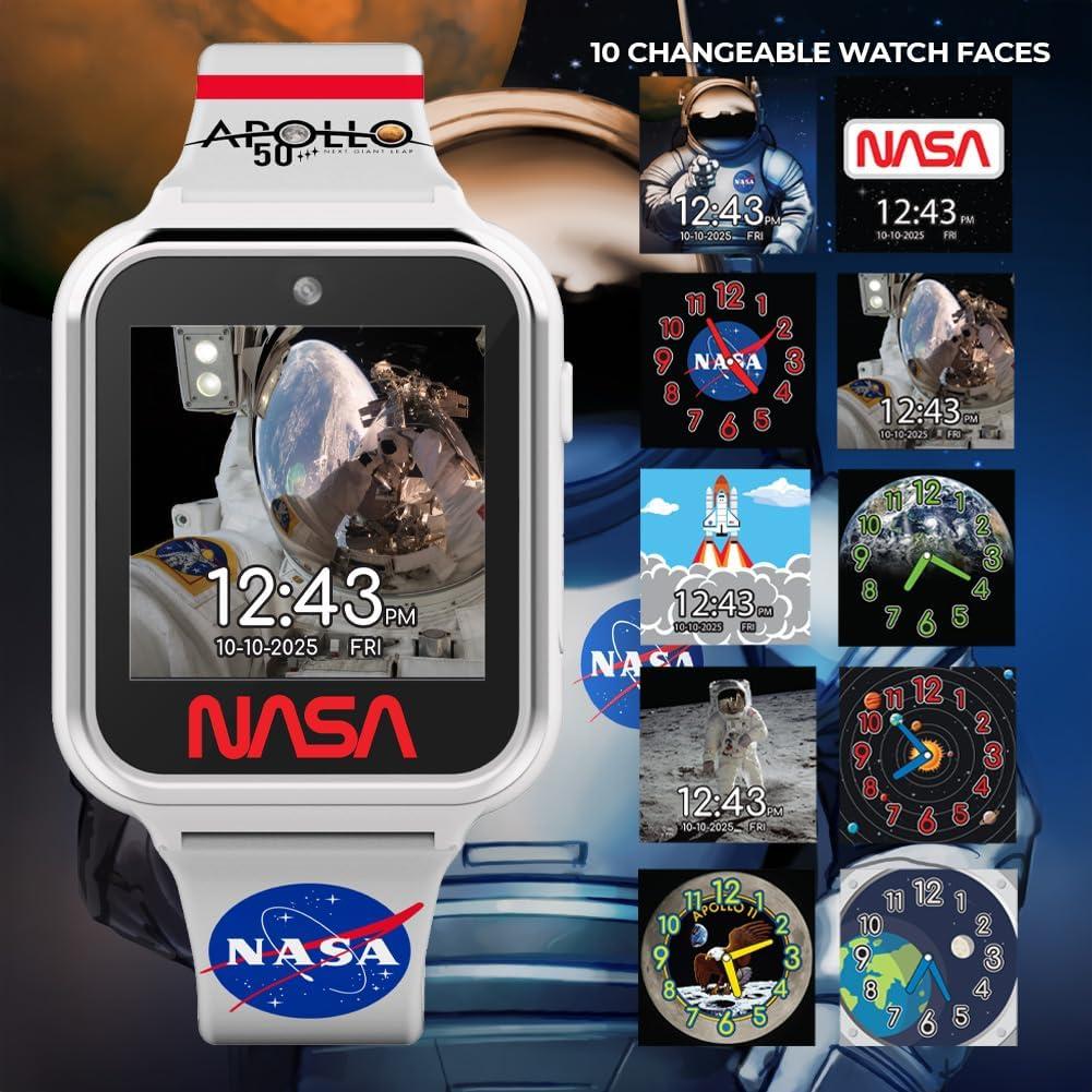 Reloj Inteligente NASA para Niños con Cámara y Juegos