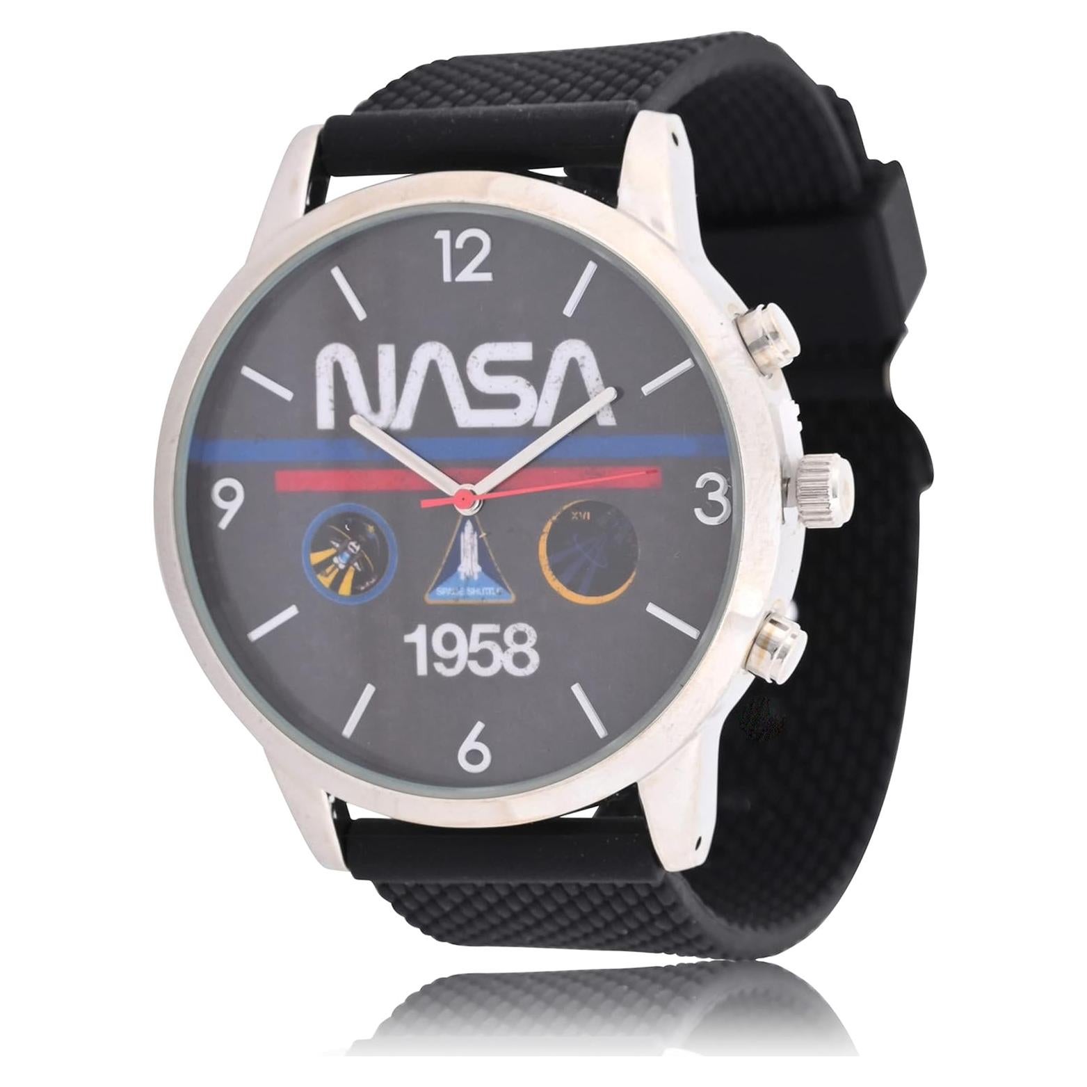 Reloj Analógico para Hombre Accutime NASA NAS5003AZ - Silicona