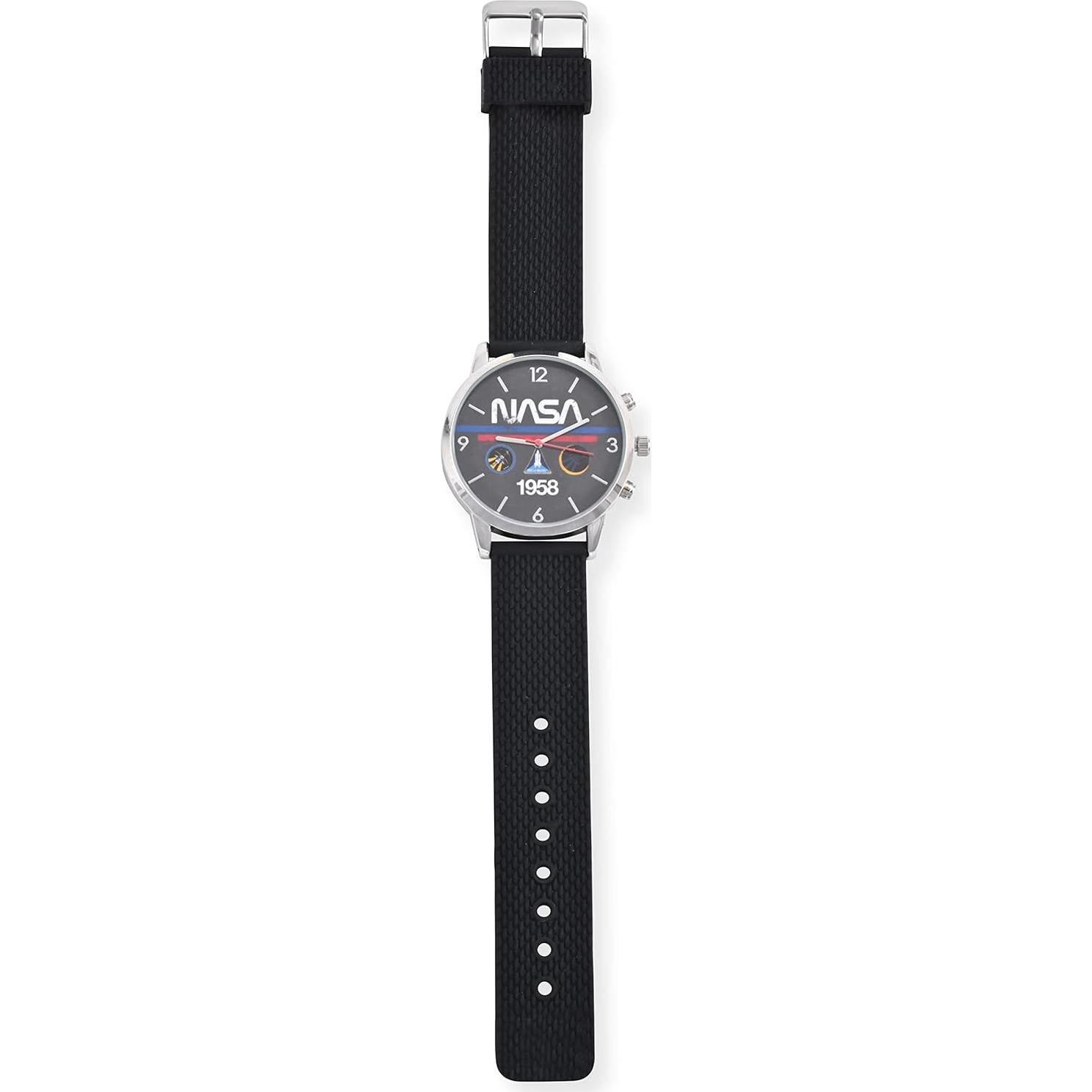 Reloj Analógico para Hombre Accutime NASA NAS5003AZ - Silicona