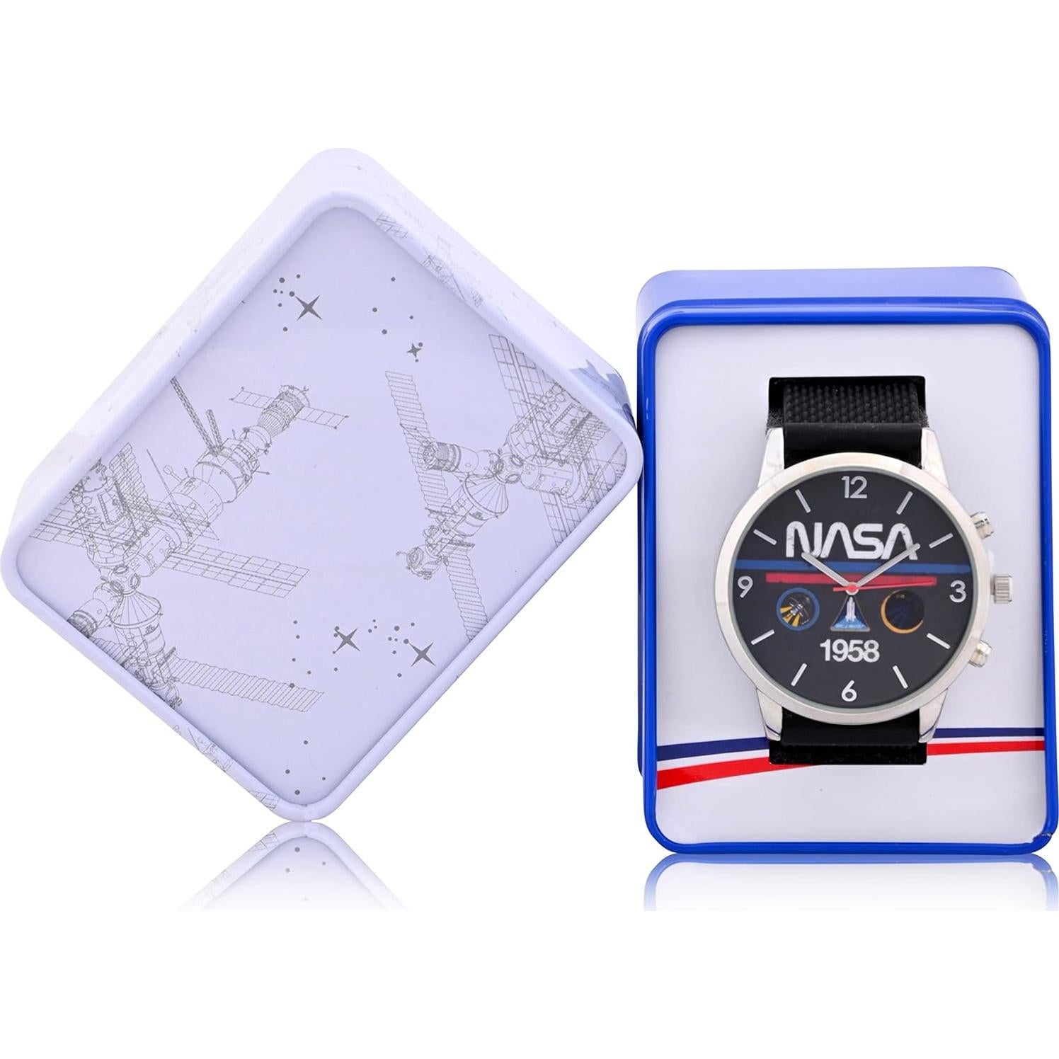 Reloj Analógico para Hombre Accutime NASA NAS5003AZ - Silicona