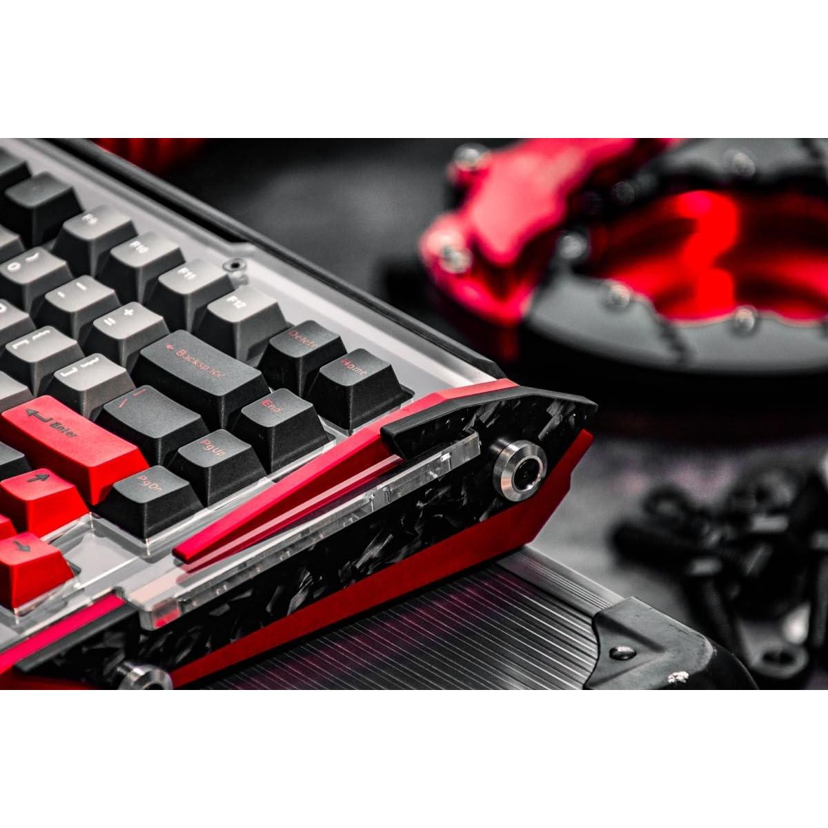 Black Diamond RT Hall Effect Magnetic Gaming Keyboard 75%, 0.04mm Accuracy, 8k Polling Rate, 0.25ms Latency, Leaf Spring Mount Mechanical Feel, Custom Fixed-Wall Magnetic Switch, Alpine White