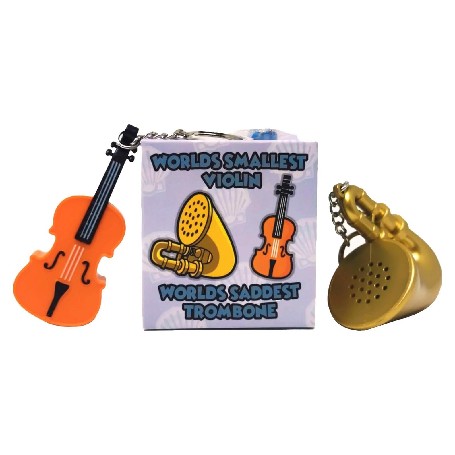 Llavero Juguete MunnyGrubbers Violín y Trompeta Triste