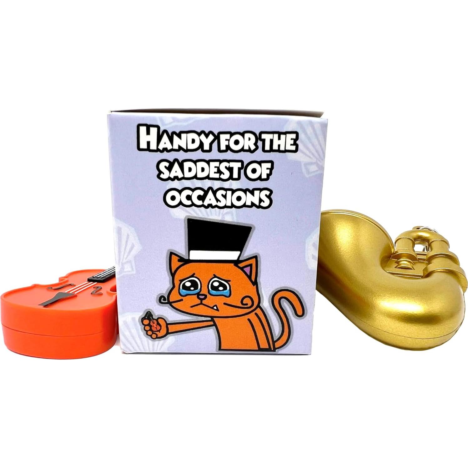 Llavero Juguete MunnyGrubbers Violín y Trompeta Triste