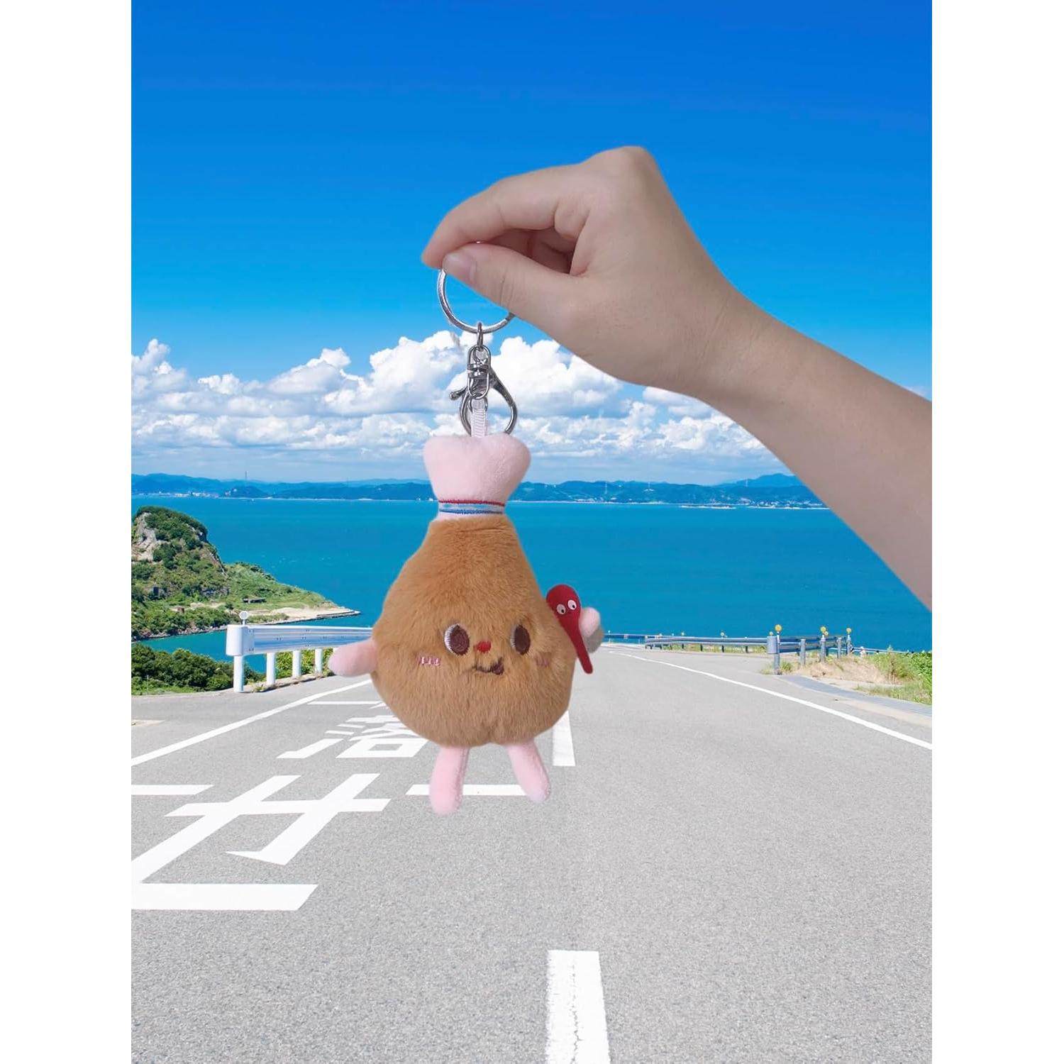 Llavero de Peluche de Comida Kawaii TVRTFQ - 3 Piezas