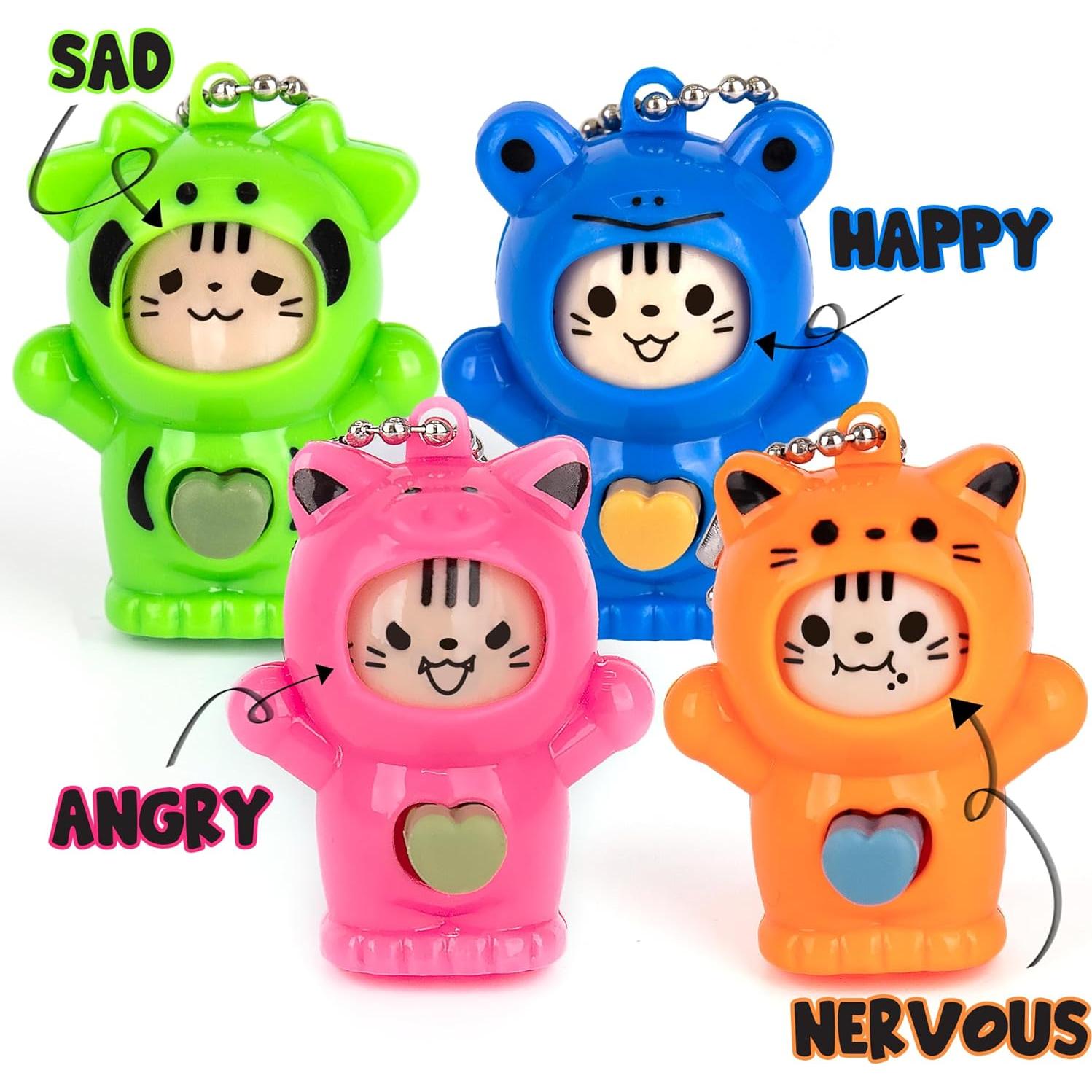 Llavero de Animales que Cambian de Cara ArtCreativity - Set de 12