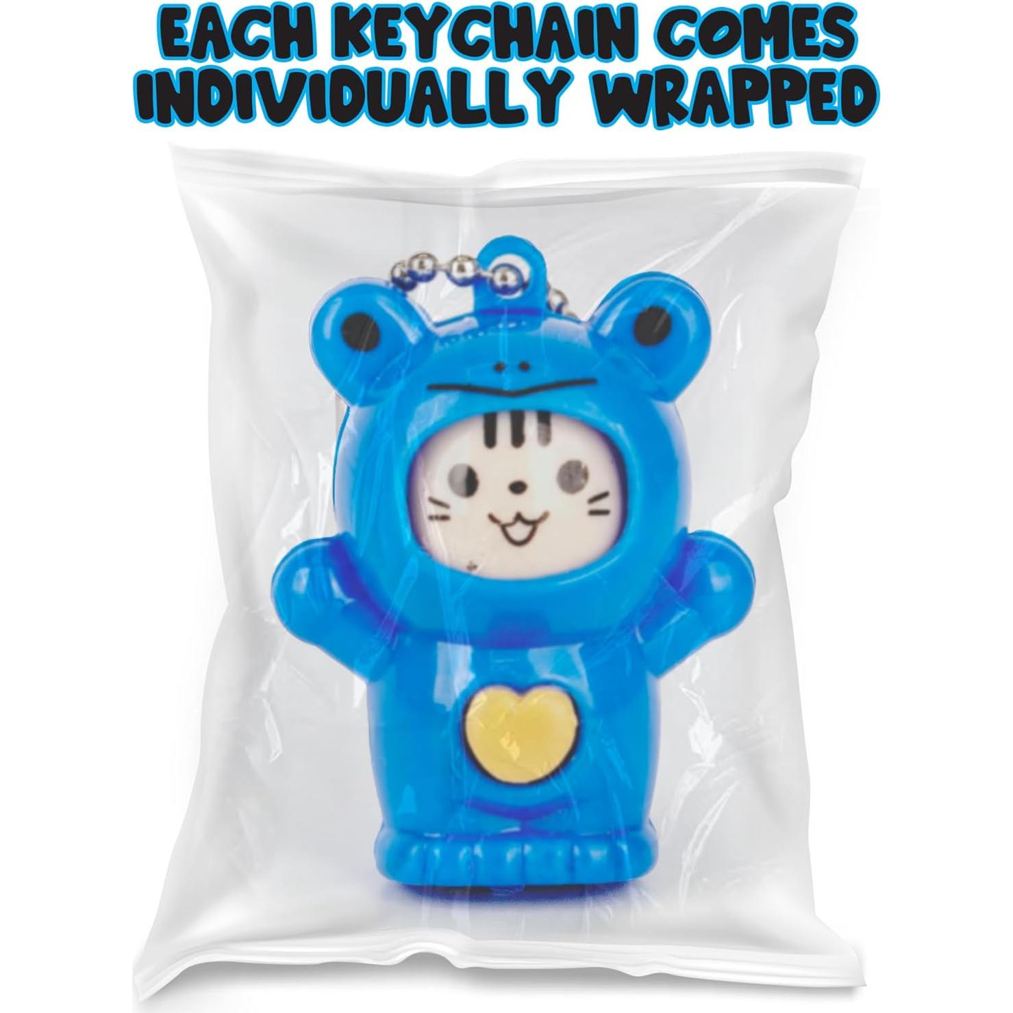 Llavero de Animales que Cambian de Cara ArtCreativity - Set de 12