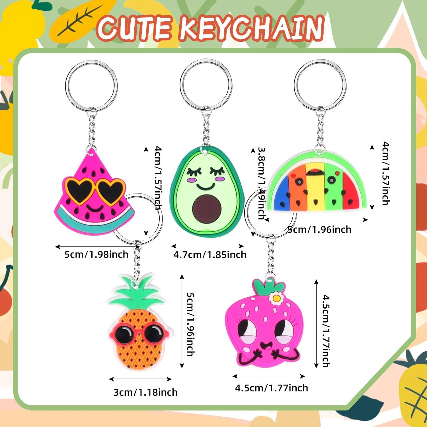 65 Llaveros de Caricatura DIZRNOI para Fiestas de Niños