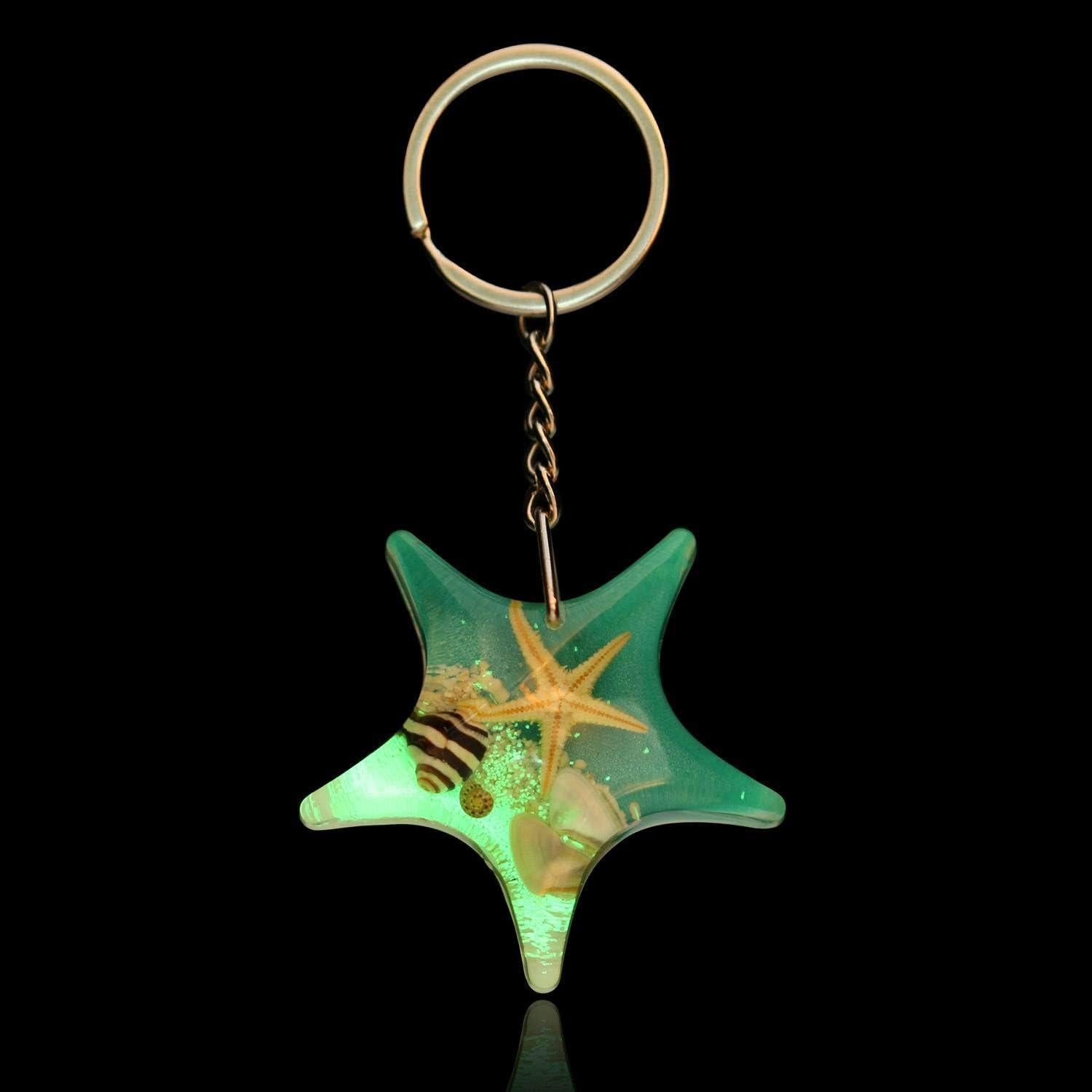 Llavero de Concha Brillante FM FM42 Multicolor 3.8cm