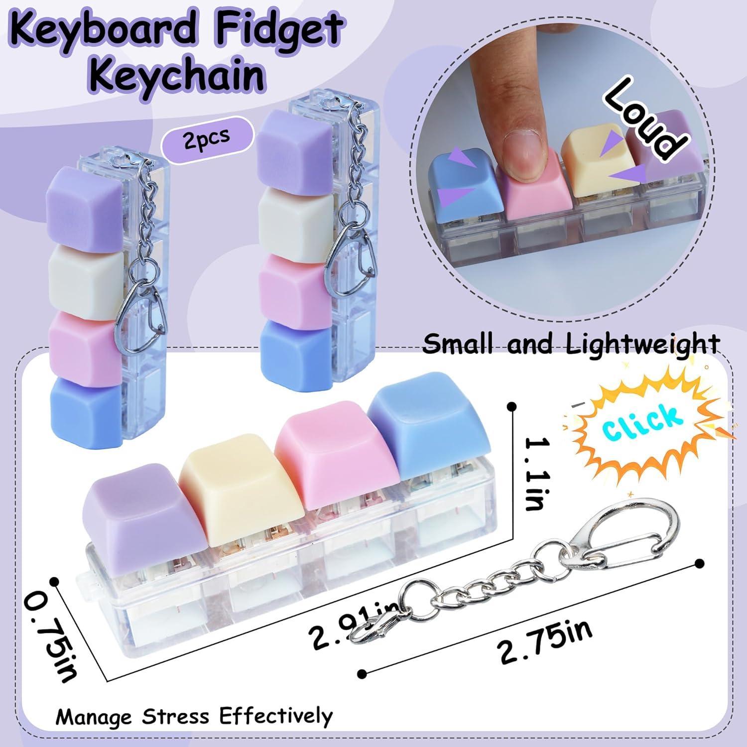 Juguete Antiestrés de Teclado XiawaLangzhuo 2 Pcs 7.4 cm