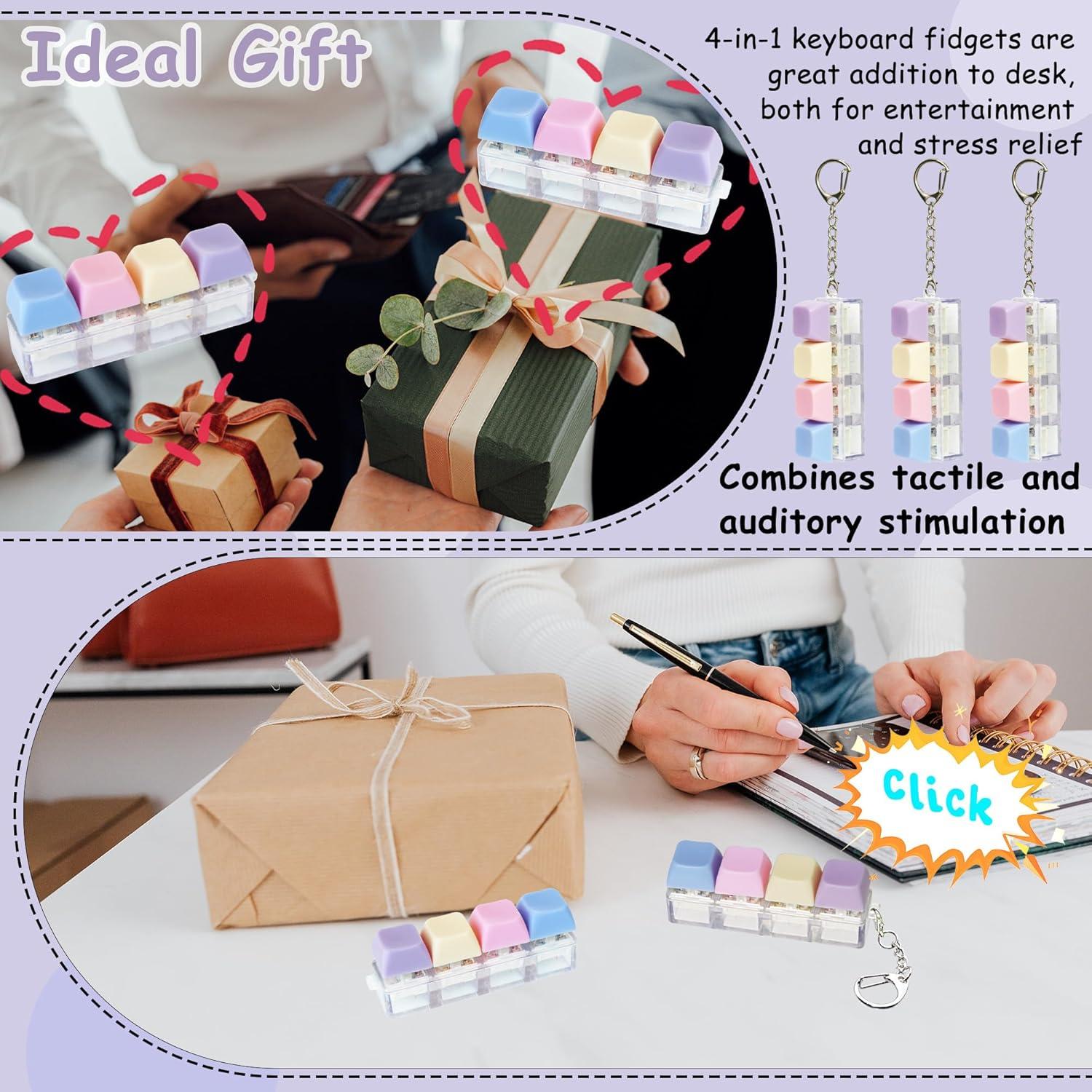 Juguete Antiestrés de Teclado XiawaLangzhuo 2 Pcs 7.4 cm