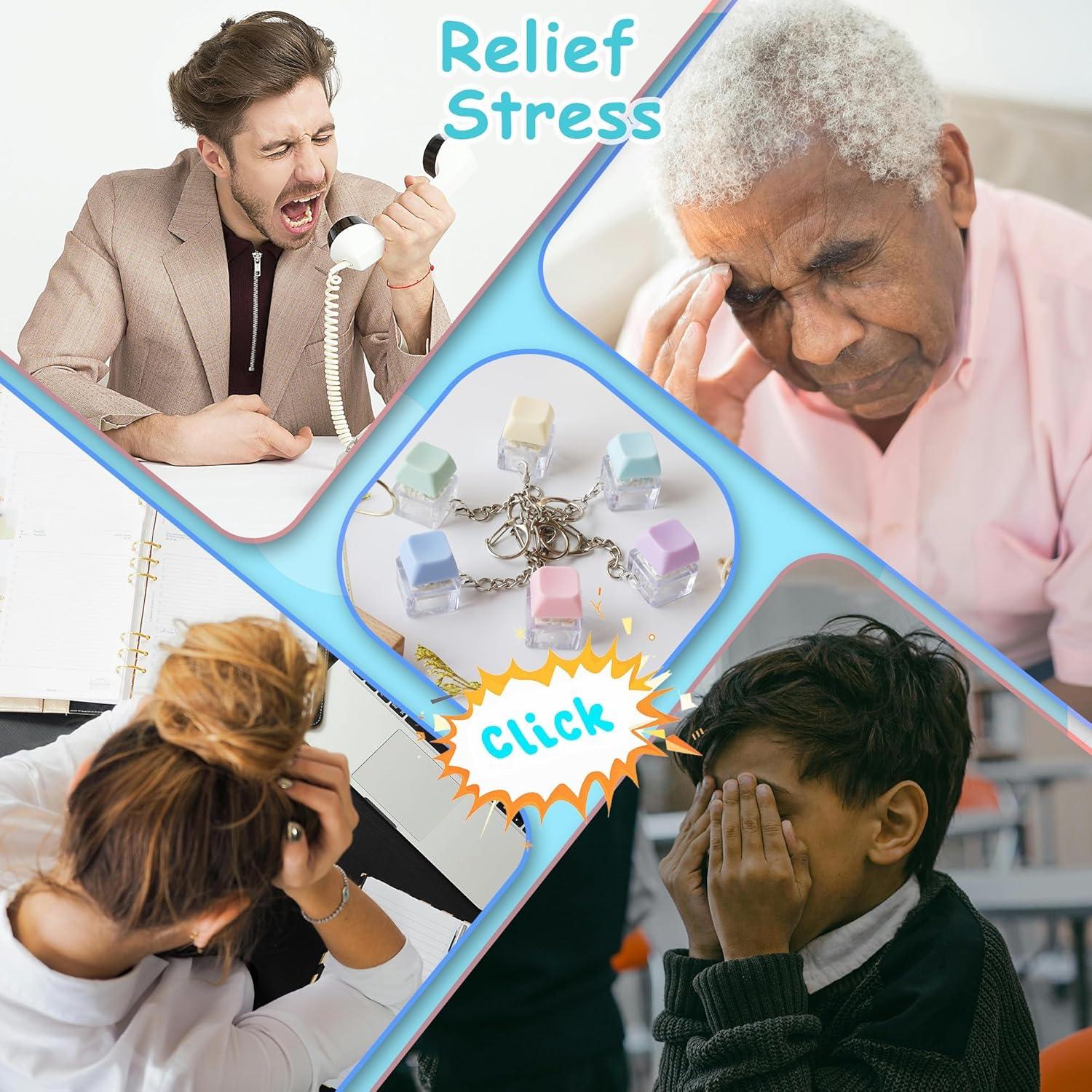 Paquete de 6 Juguetes Antiestrés Teclado XiawaLangzhuo