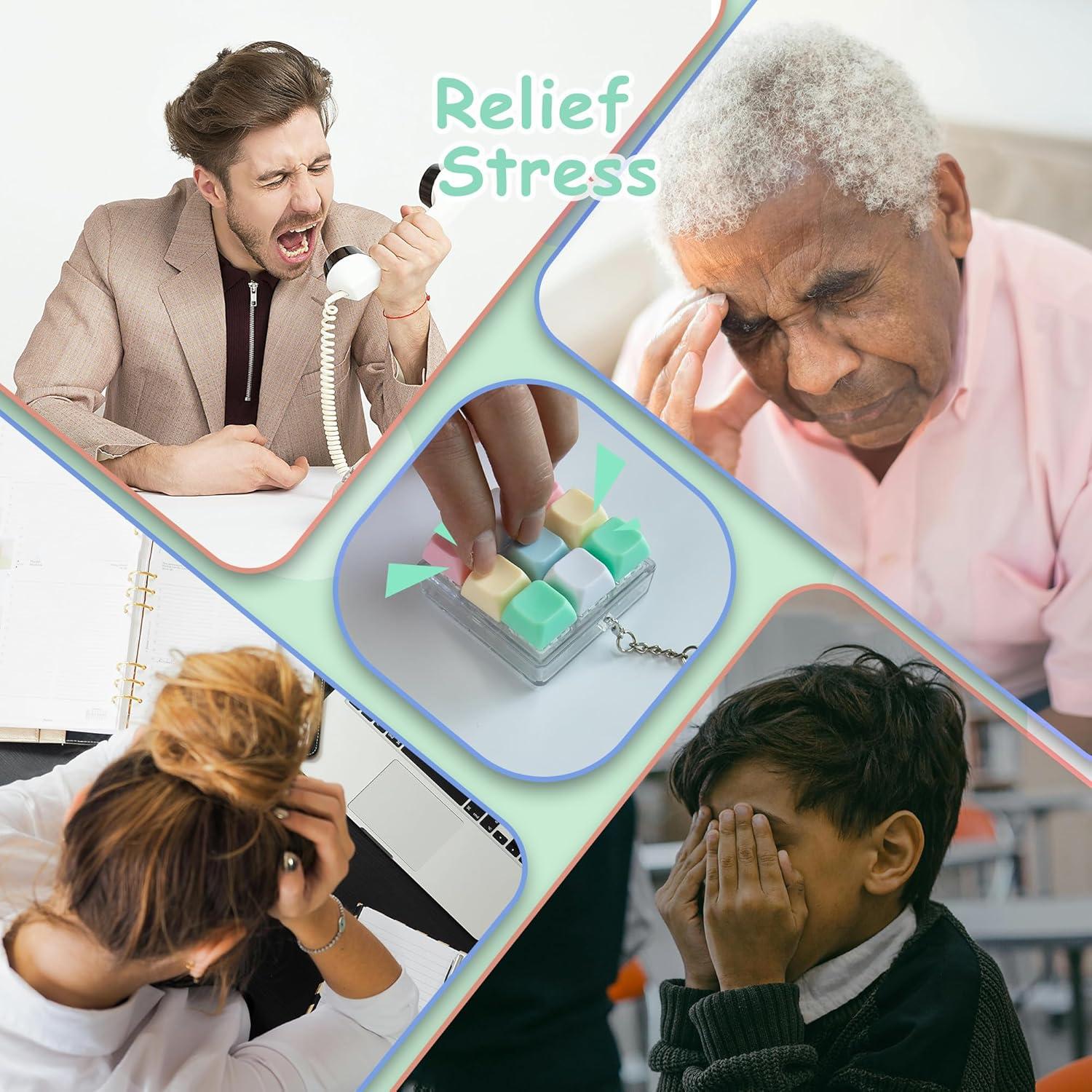 Juguete Antiestrés de Teclado 9-en-1 XiawaLangzhuo - 5 Colores