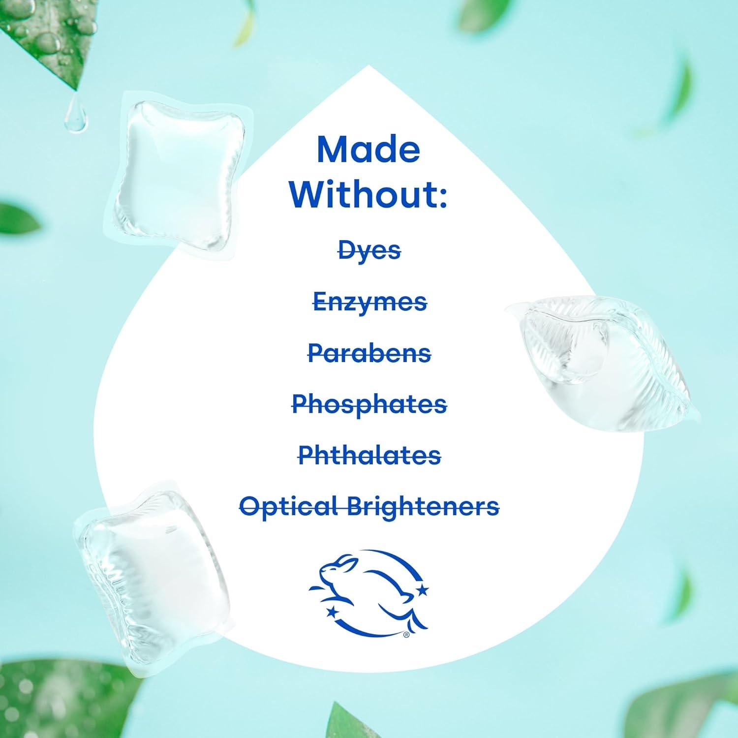 Dropps Detergente para Ropa Piel Sensible 160 Cápsulas Brisa Fresca