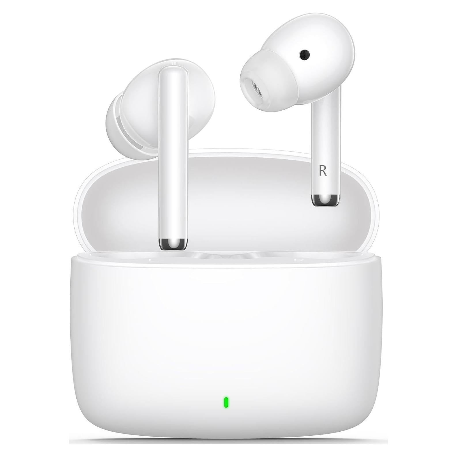 Auriculares Inalámbricos ASKUBSKU Bluetooth 5.3 con Cancelación de Ruido