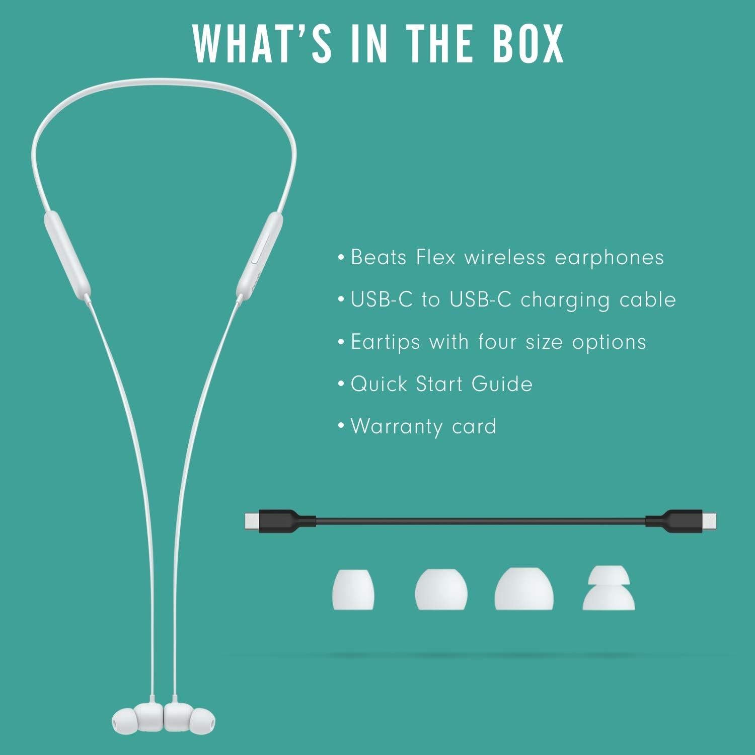 Auriculares Inalámbricos Beats Flex - Bluetooth 100m, 12h Batería