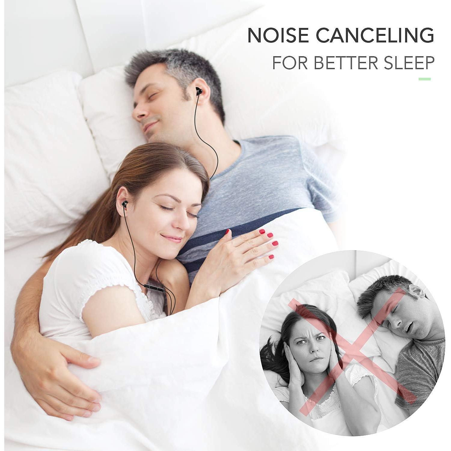 Auriculares Intrauditivos para Dormir AGPTEK ZP04, Silicona Suave