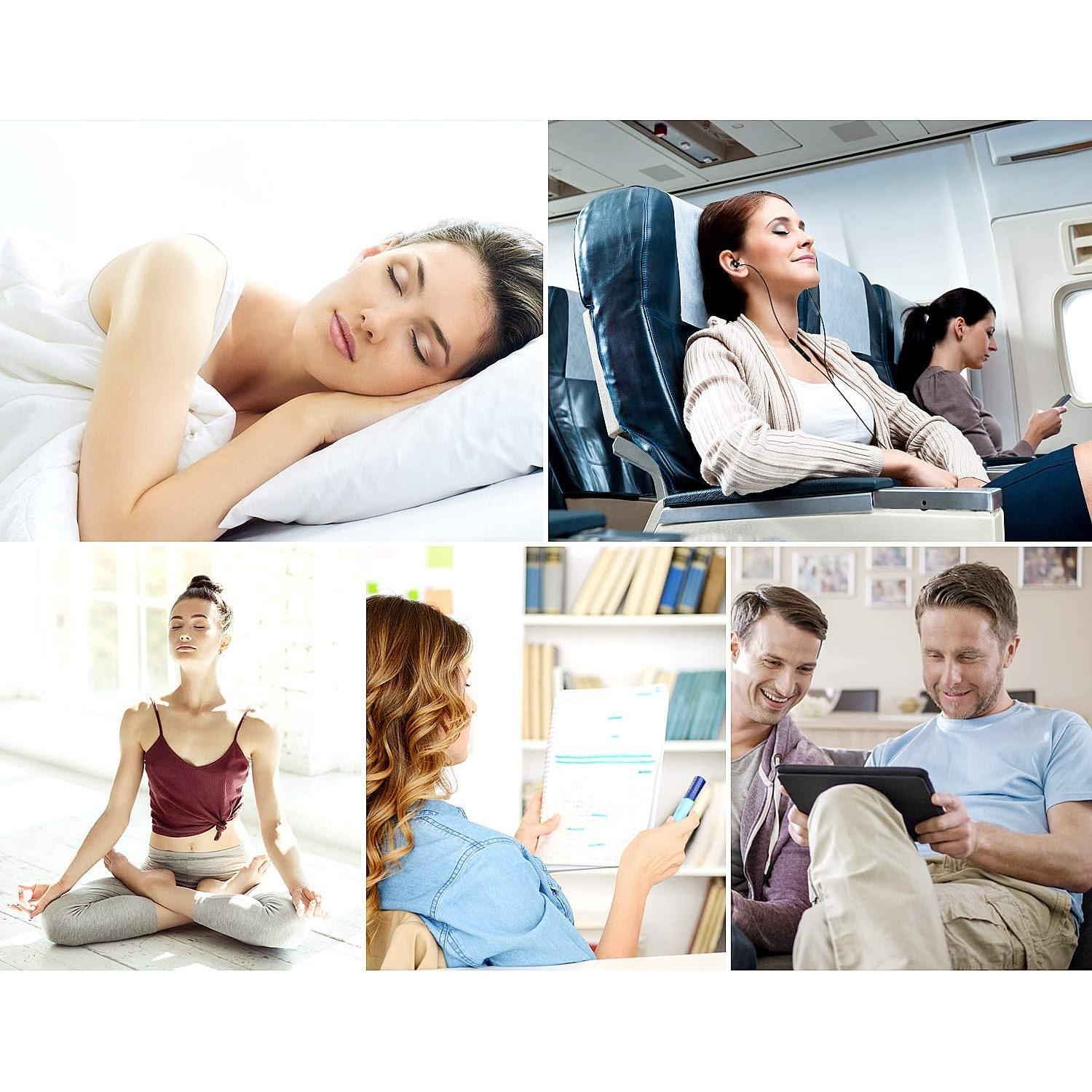 Auriculares Intrauditivos para Dormir AGPTEK ZP04, Silicona Suave