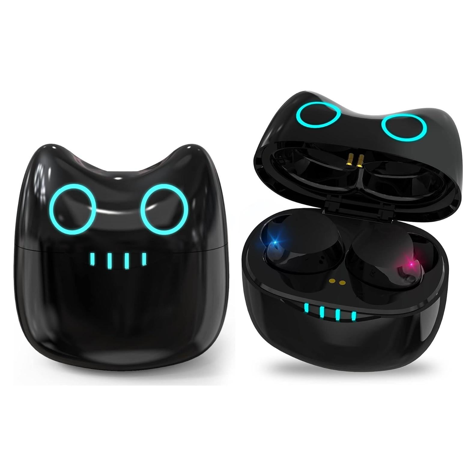 Small Wireless Earbuds,MiNi Headphones 36H Playtime IPX5 Waterproof Stereo Earphone Cordless Sport Headsets, Bluetooth Earbuds with Mic