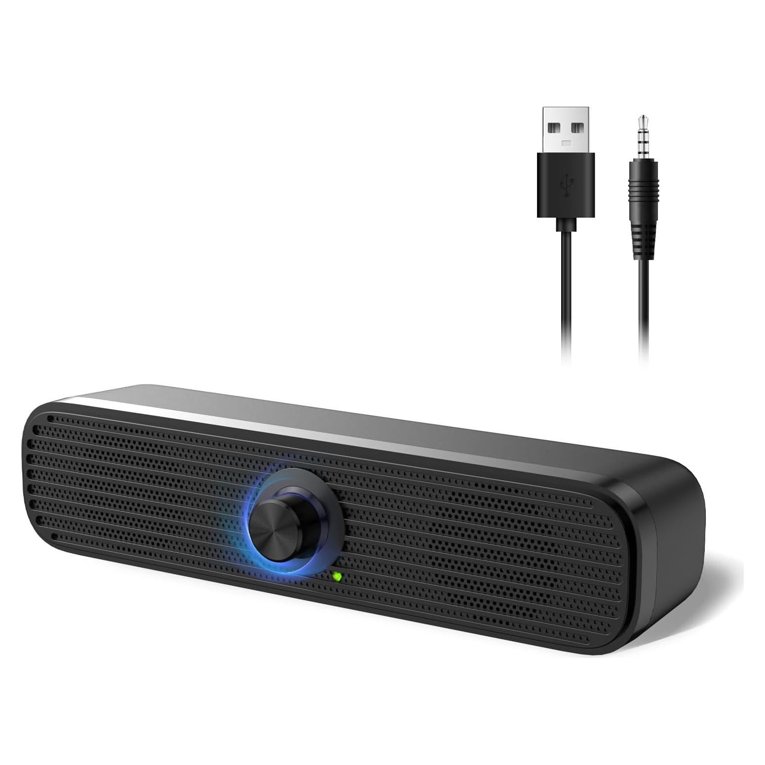 Altavoces Multimedia 1Mii ST-18 USB 3W para PC y Laptop