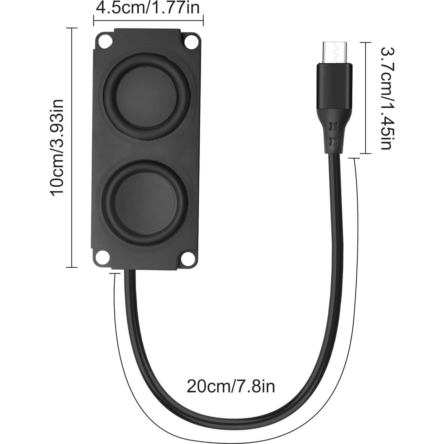 Altavoz portátil USB-C Yingtuyou SP234E 3W para computadora