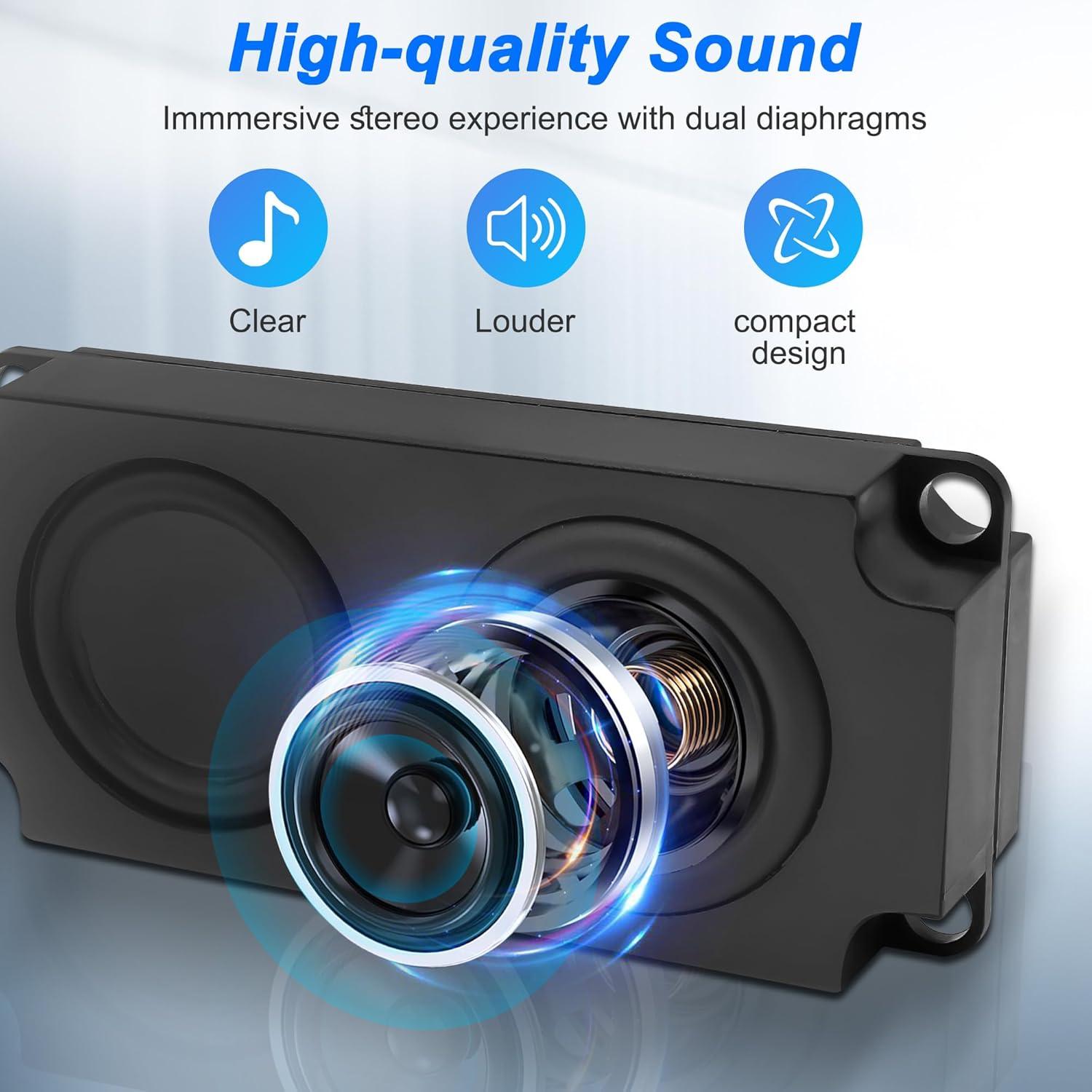 Altavoz portátil USB-C Yingtuyou SP234E 3W para computadora