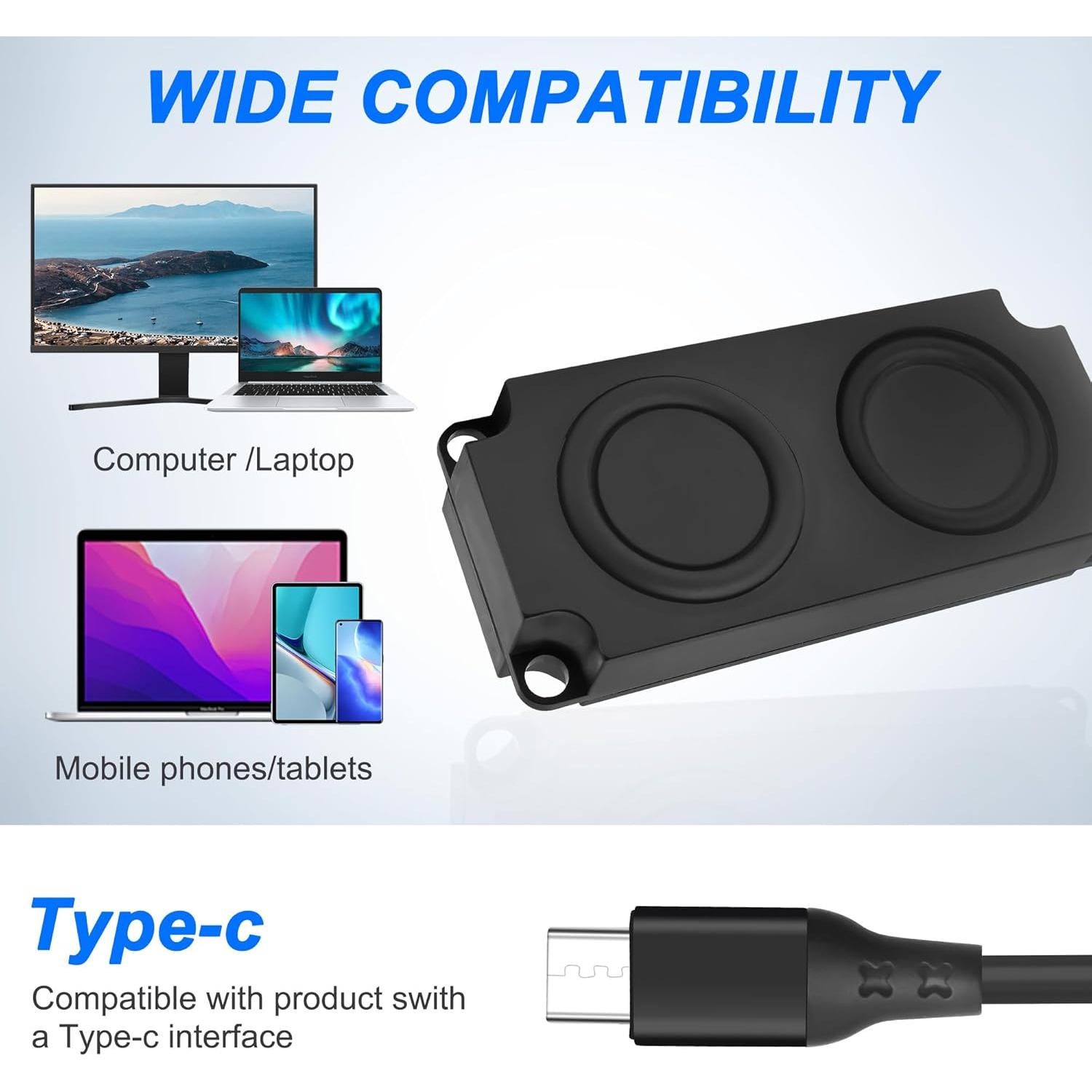 Altavoz portátil USB-C Yingtuyou SP234E 3W para computadora