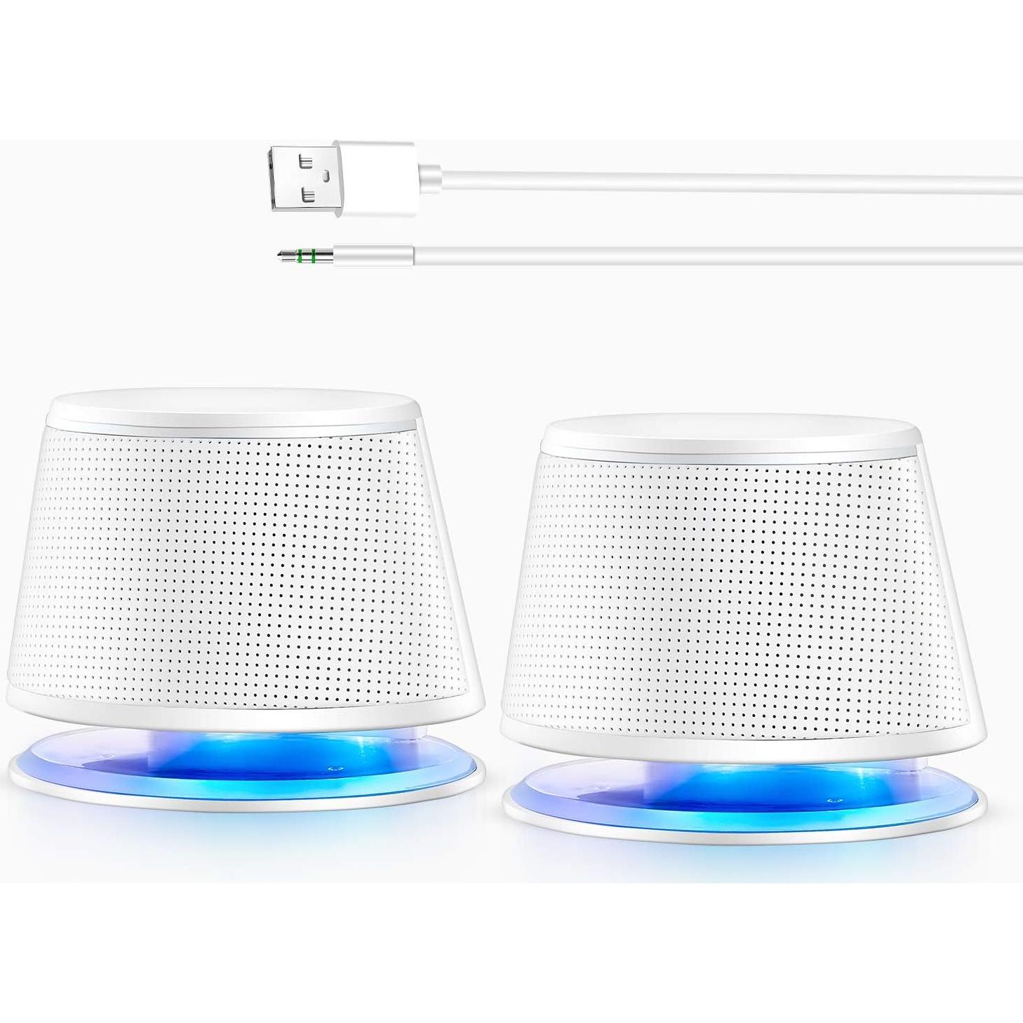 Altavoces Multimedia Sanyun SW102 5W x 2 Estéreo USB 3.5mm