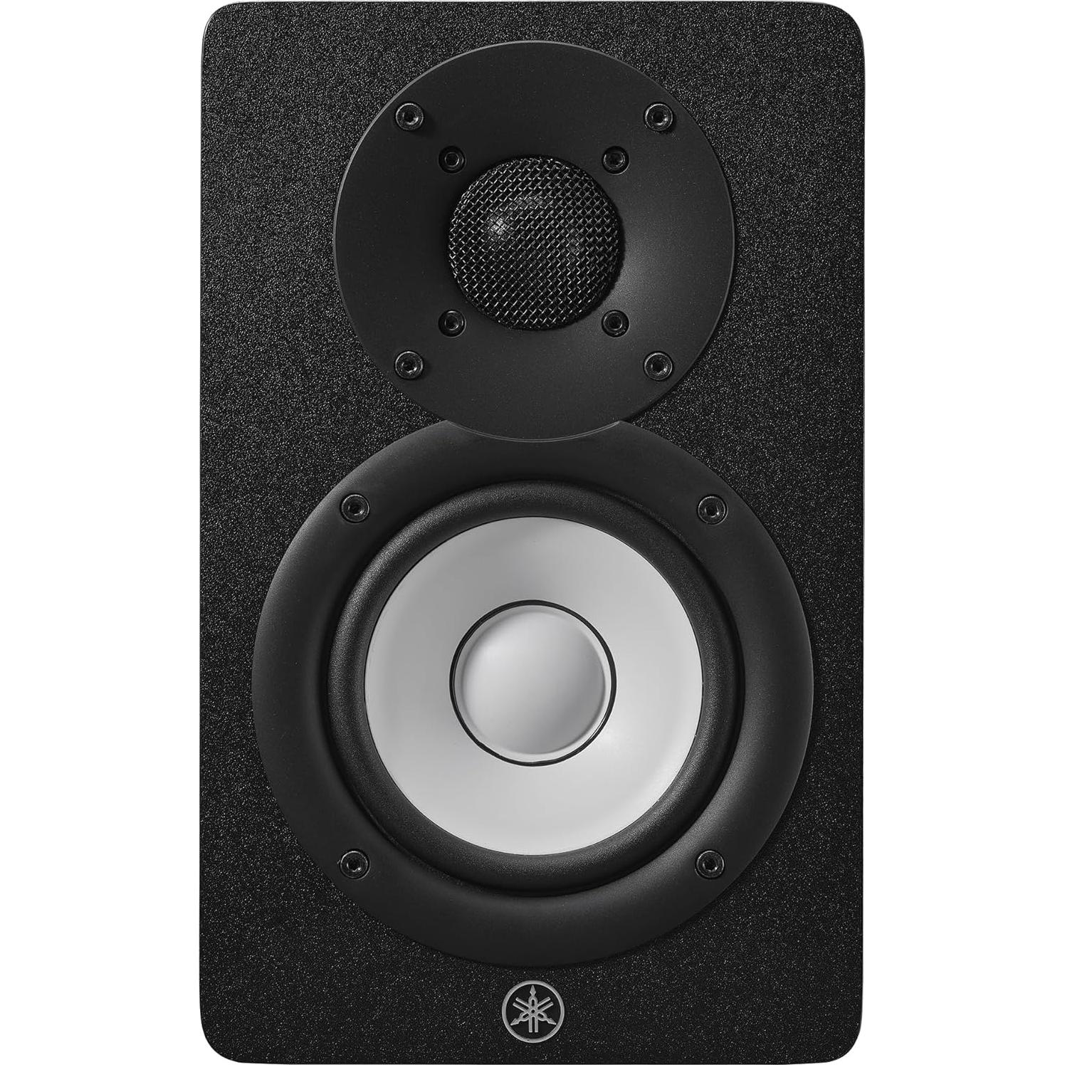 Monitores de Estudio Yamaha HS4 Alimentados en Negro - Par