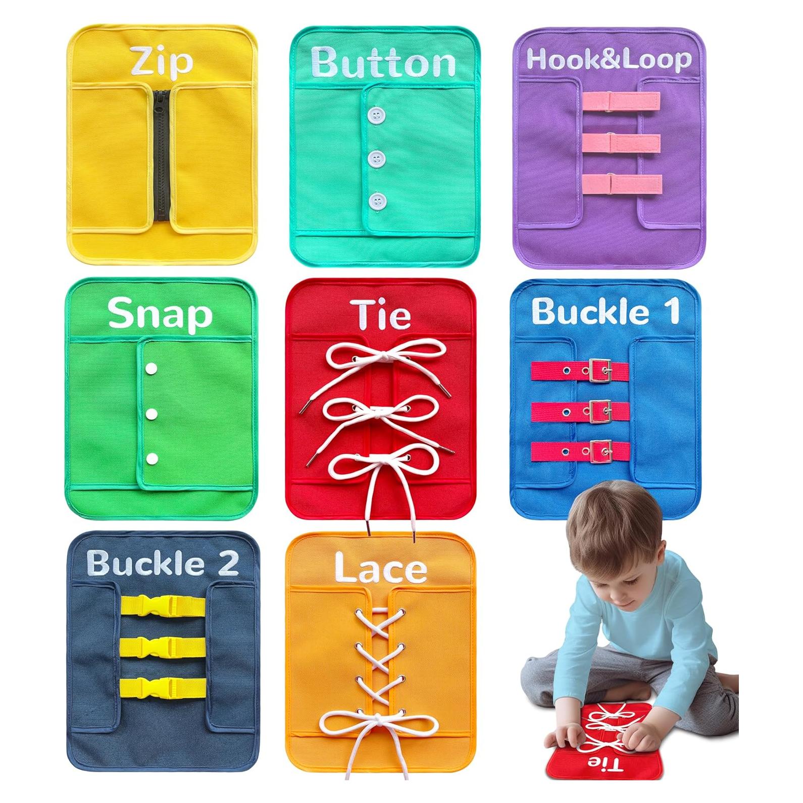 Tablero Ocupado Montessori Craftstory 27x21 cm Habilidades Motoras