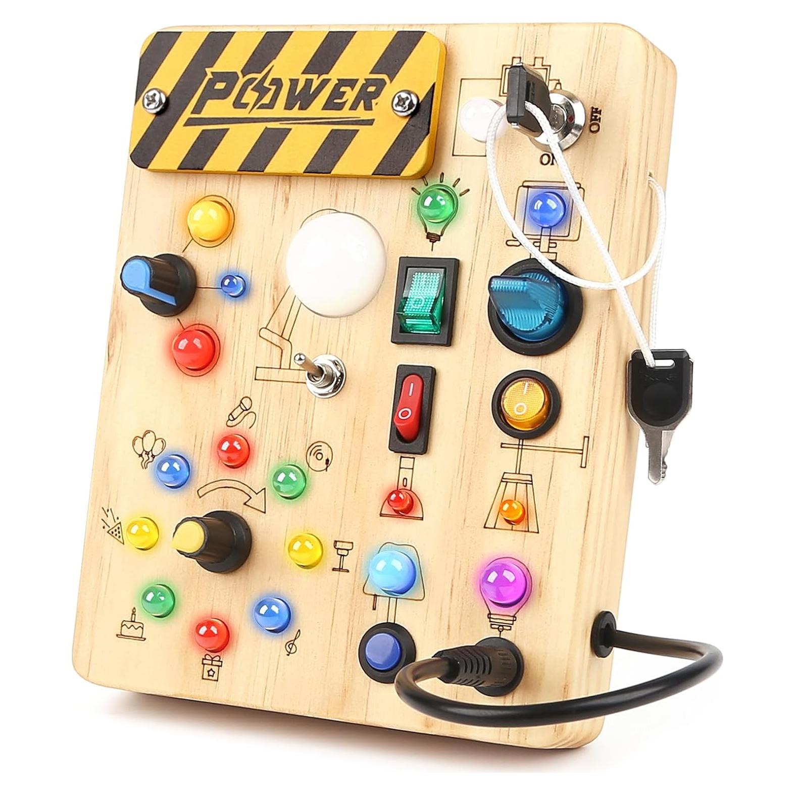 Tablero Ocupado Montessori Joyreal para Niños 18+ Meses