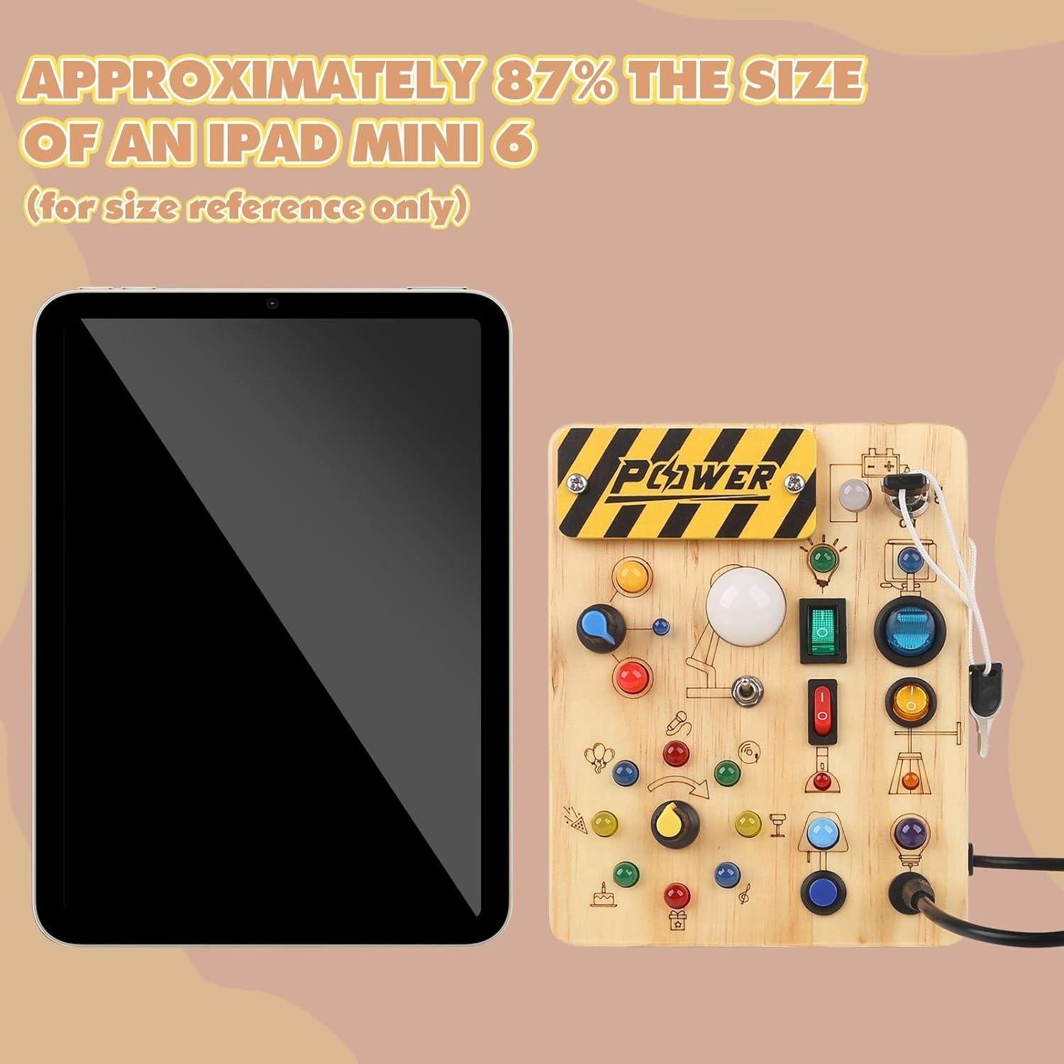 Tablero Ocupado Montessori Joyreal para Niños 18+ Meses