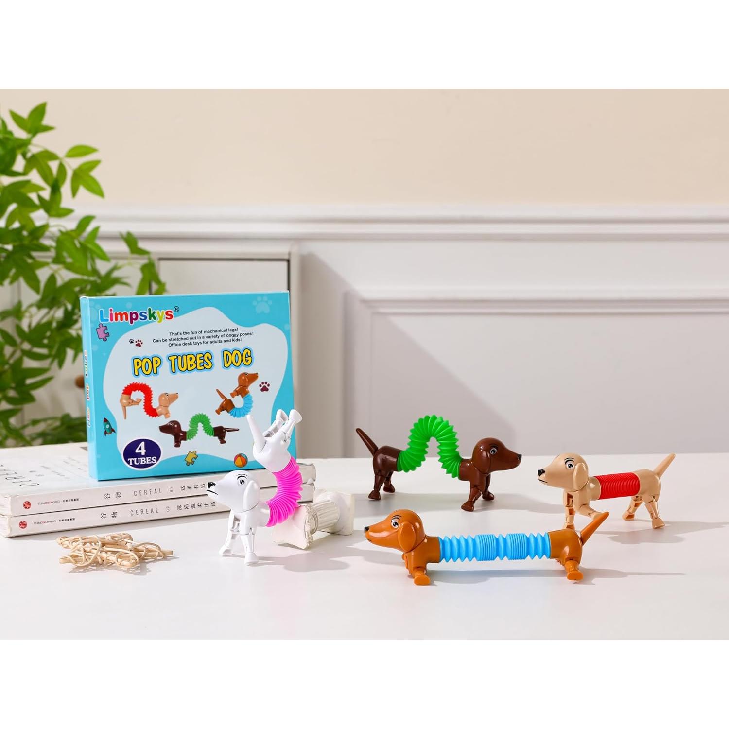 Tuberías de Perro Limpskys - Juguetes Sensoriales para Niños 3-7 Años