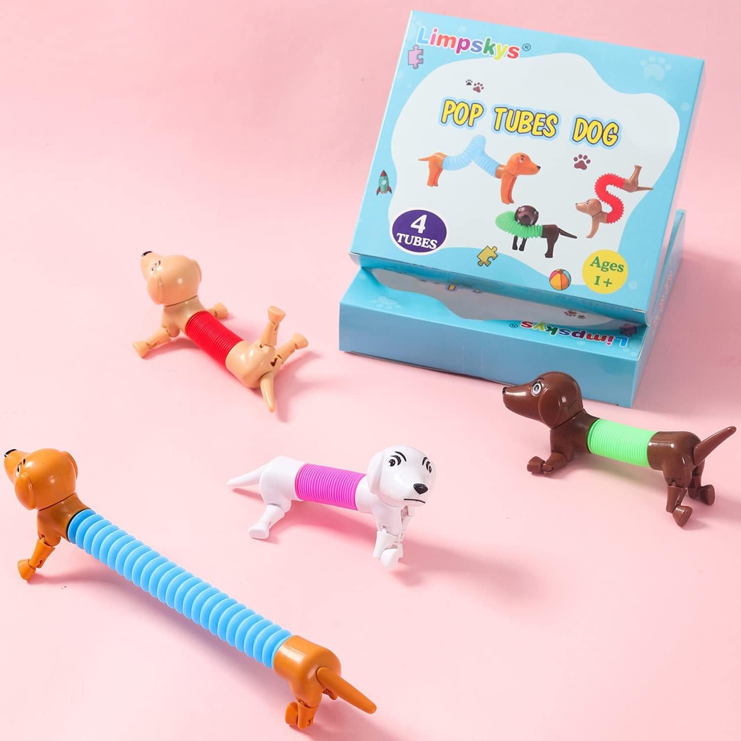 Tuberías de Perro Limpskys - Juguetes Sensoriales para Niños 3-7 Años