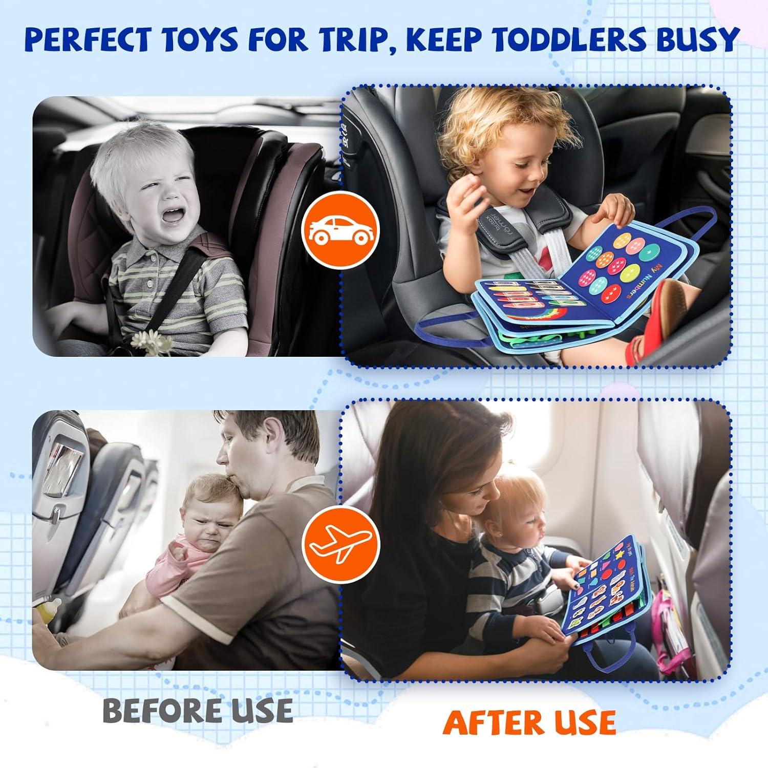 Tablero Ocupado Montessori Unirico para Niños 3-12 Años