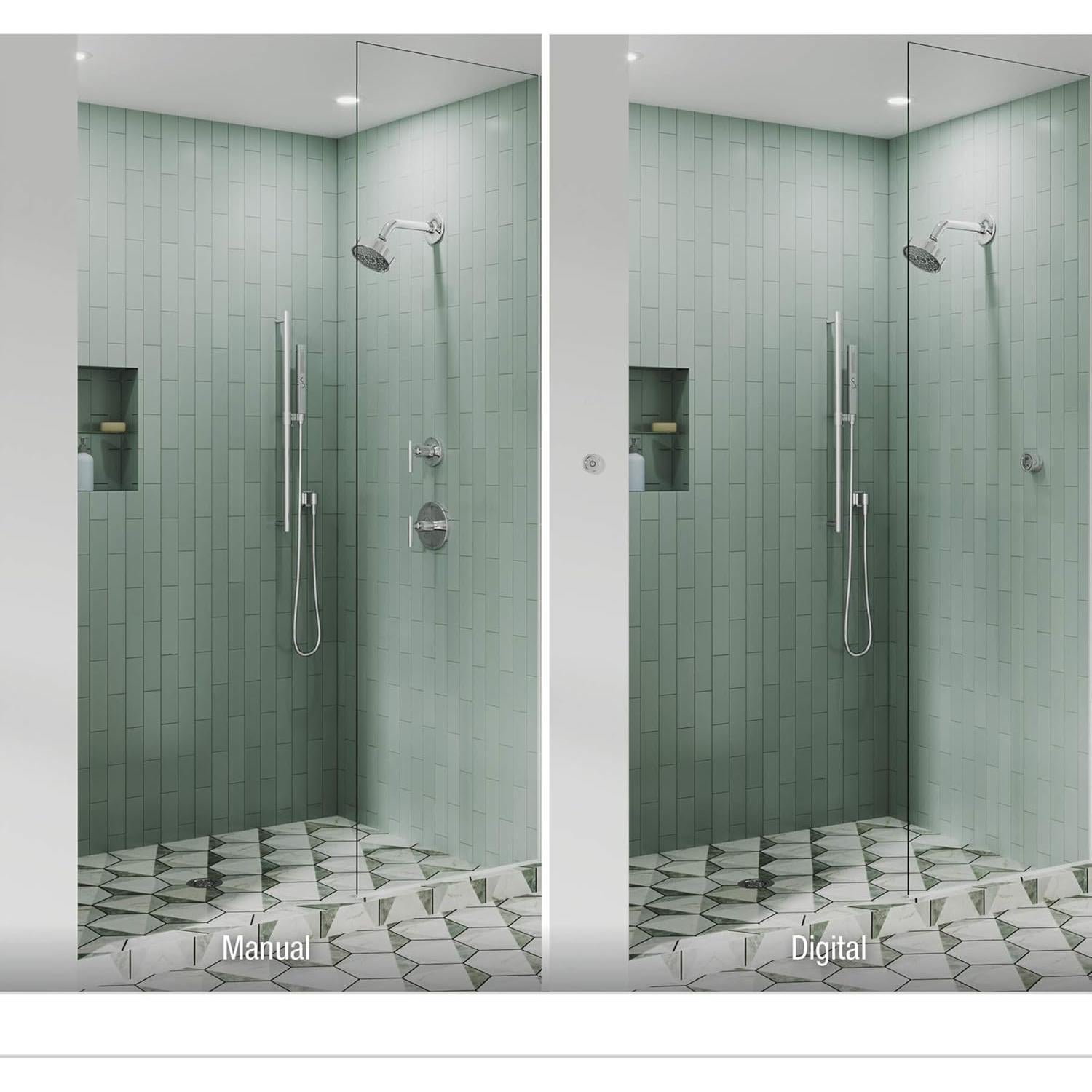 Interfaz Digital de Ducha Kohler DTV Mode Cromo Pulido