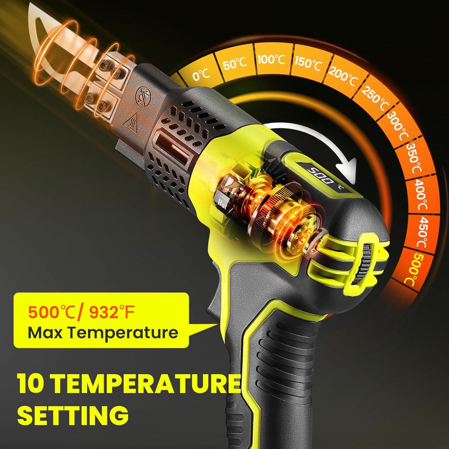 Cuchillo Caliente Inalámbrico Huanyu 100W con 4 Cuchillas