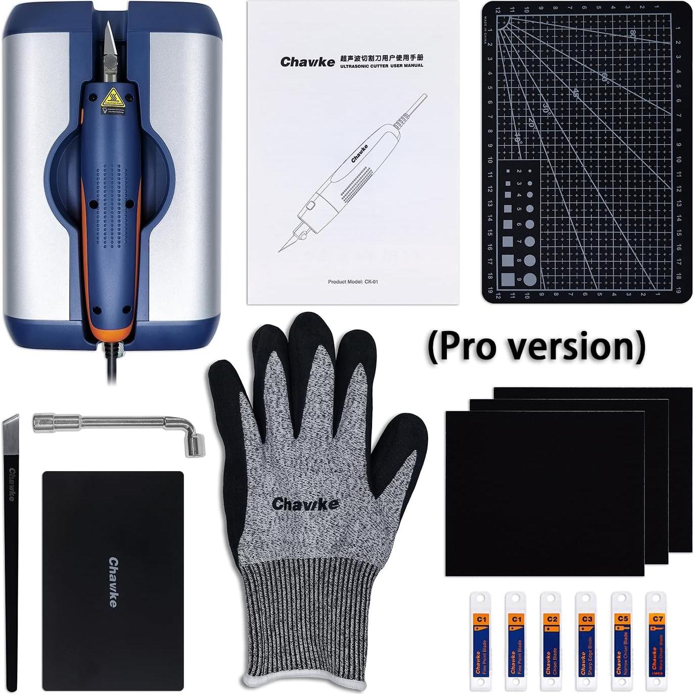 Cuchillo Cortador Ultrasónico Chawke CK01 65W 40kHz Pro