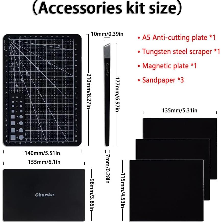 Cuchillo Cortador Ultrasónico Chawke CK01 65W 40kHz Pro