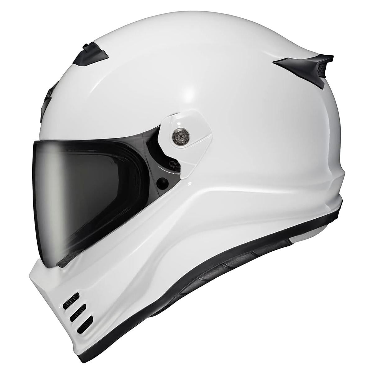 Casco Integral ScorpionEXO Covert FX Blanco Brillante XXXL