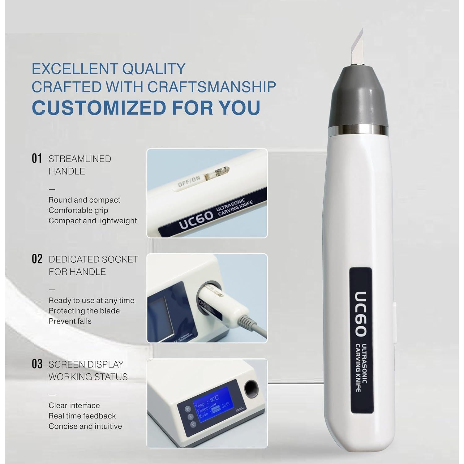 Cortador Ultrasónico Xibelezal CU06 para Impresiones 3D