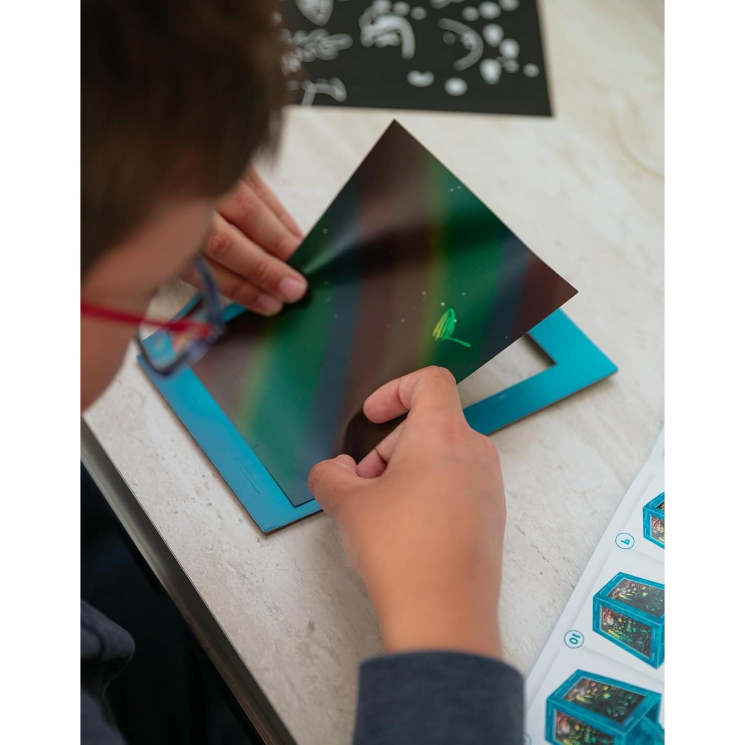 Totally Twilight Under The Sea Life Lantern Scratch Art Night Light Kit to Make and Enjoy