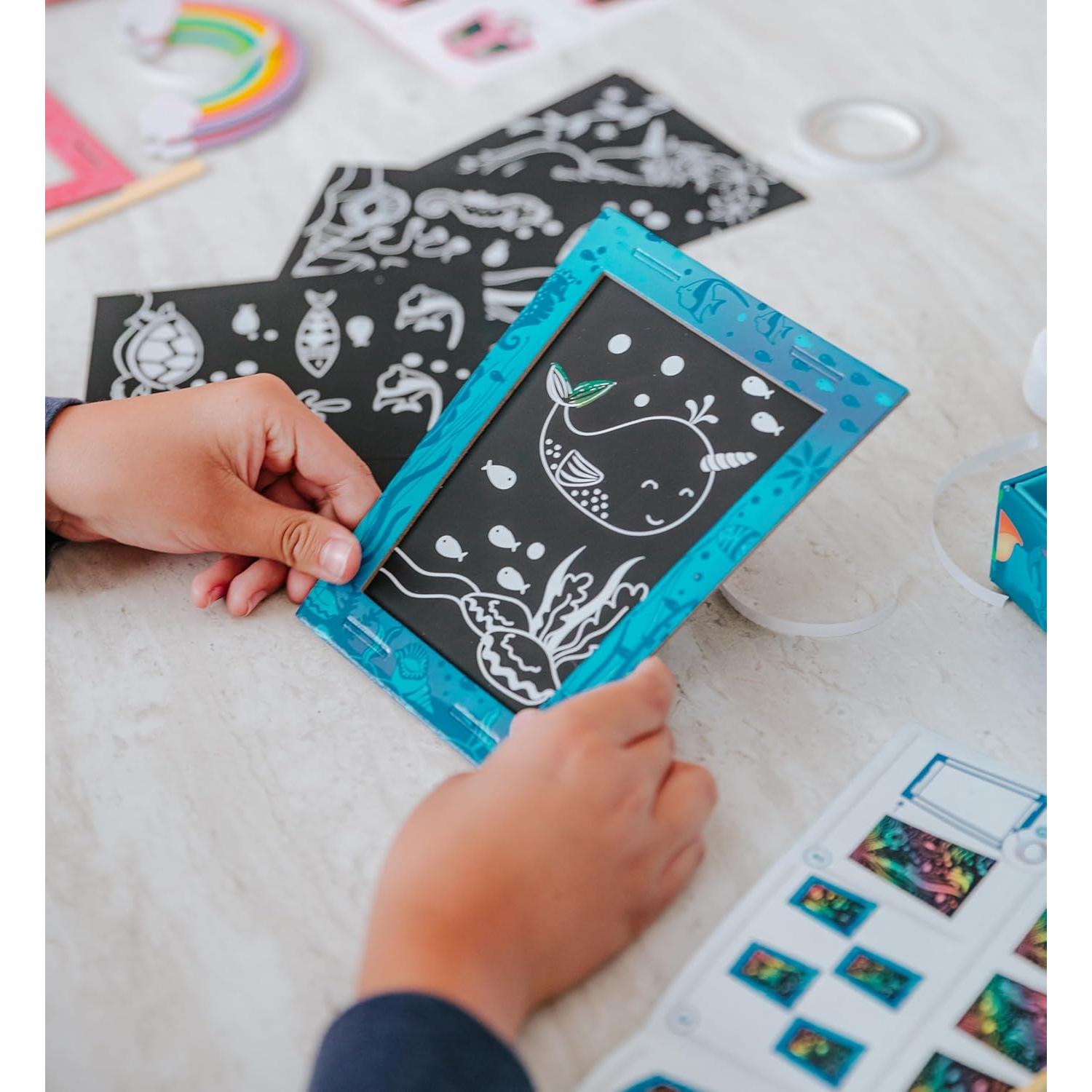 Totally Twilight Under The Sea Life Lantern Scratch Art Night Light Kit to Make and Enjoy