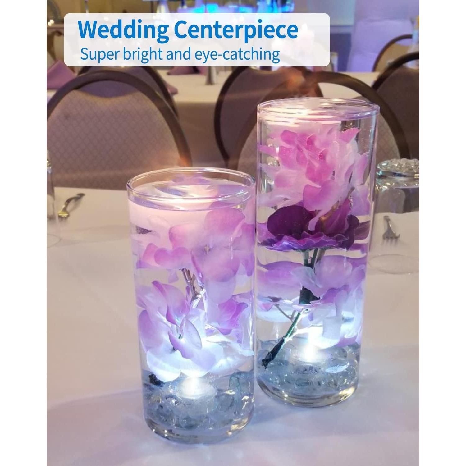 Luces LED Sumergibles SHYMERY Blancas - Paquete de 24