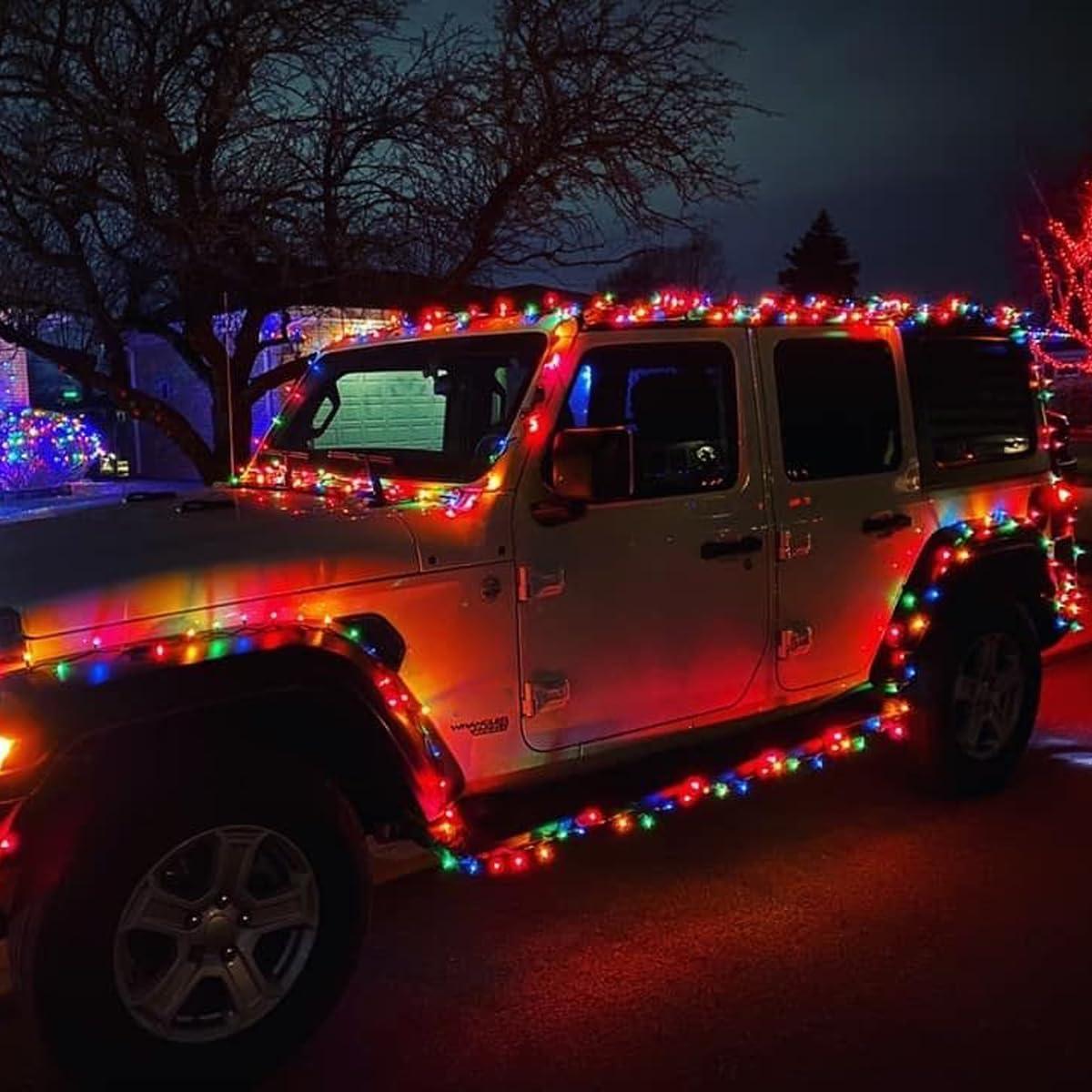 Luces de Navidad LED C7 NIOSTA 8 Modos 8.5m Multicolor