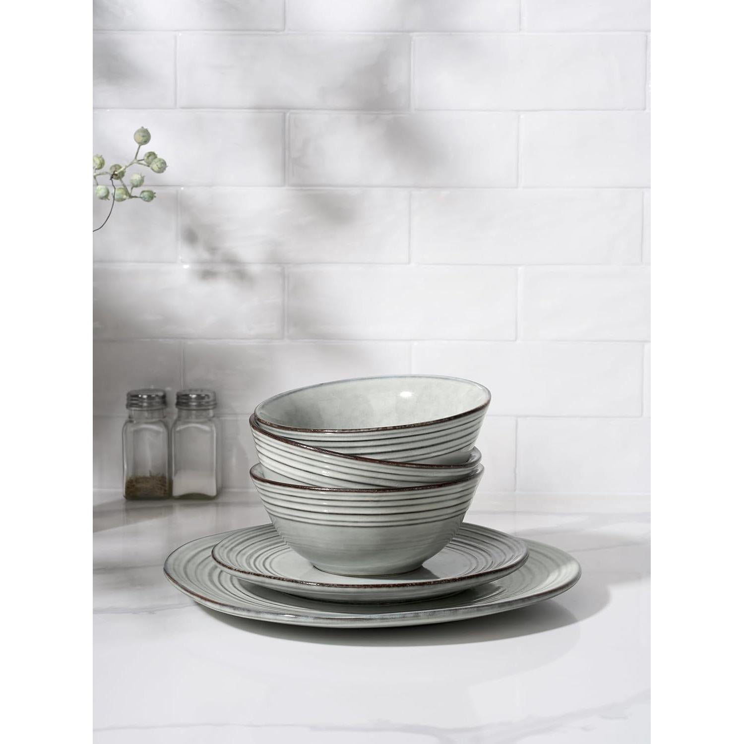 Juego de Vajilla Famiware Aegean 12 Piezas para 4 Personas