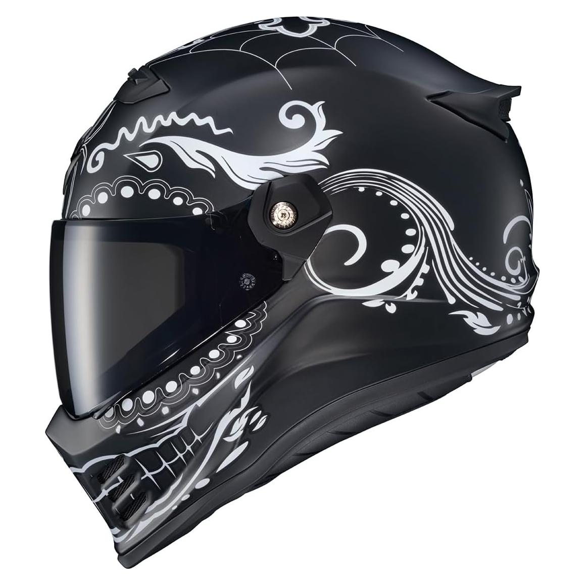 Casco Integral ScorpionEXO Covert FX Blanco/Negro 2X
