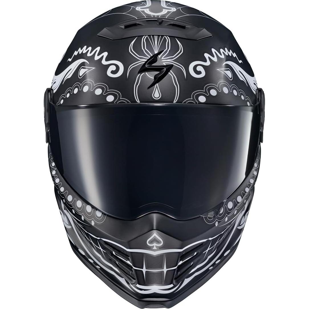 Casco Integral ScorpionEXO Covert FX Blanco/Negro 2X
