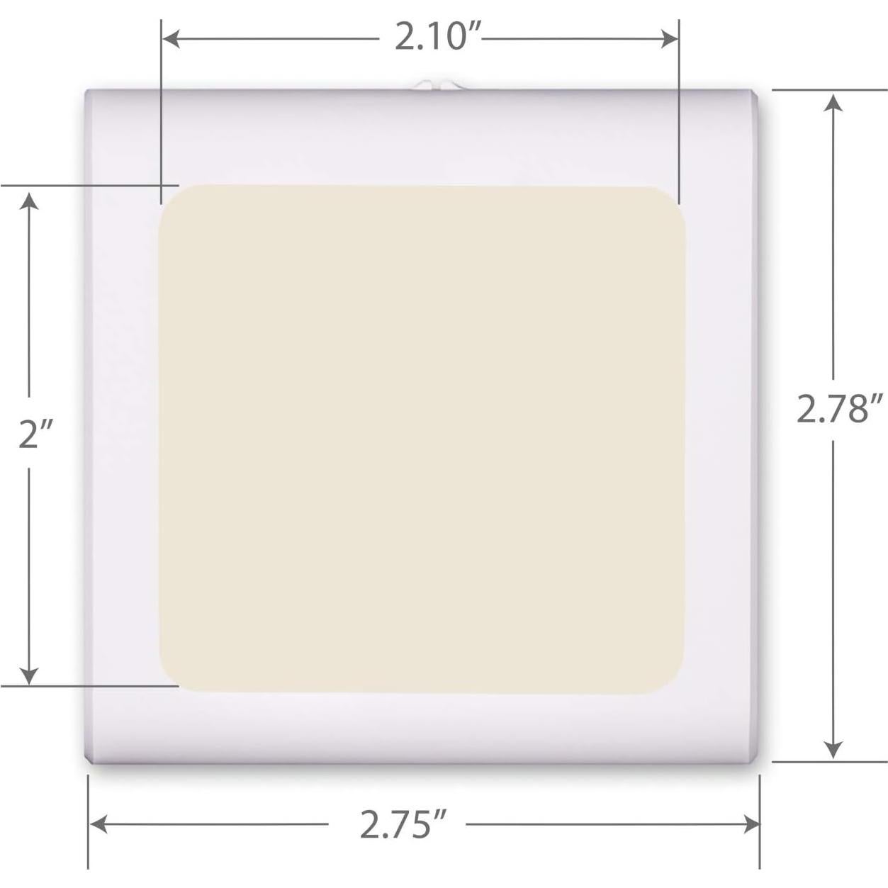 Luz Nocturna LED Art Plates Regulable con Sensor Automático
